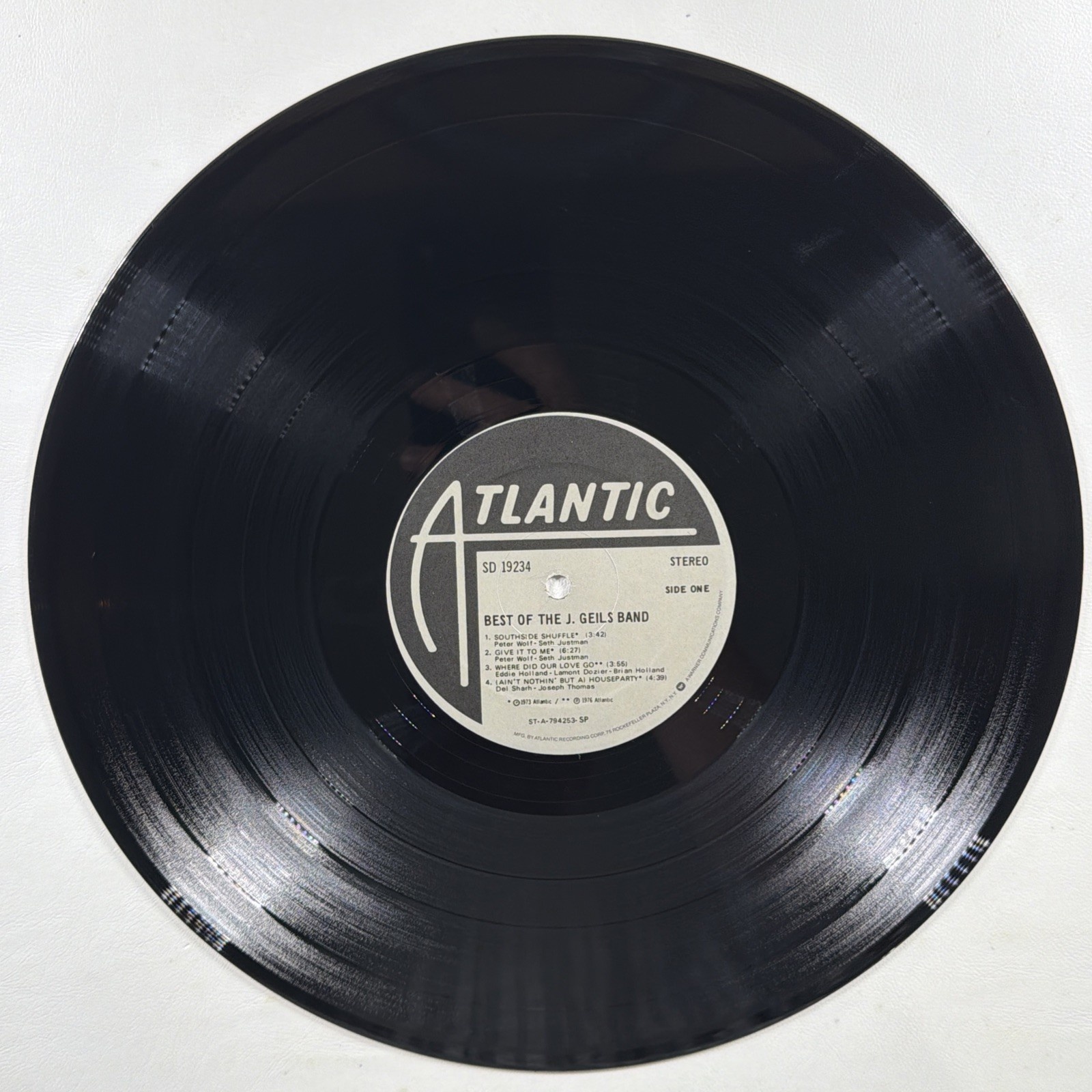 J. Geils Band - Best Of The J. Geils Band LP Atlantic SD19234 EX 1979 Peter Wolf - Image 5