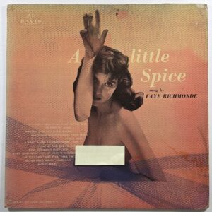 Faye Richmonde - A Little Spice LP Davis Records JD-101 VG+ Mono 1957 Pop