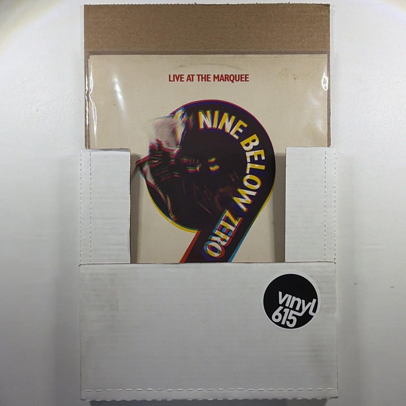 Nine Below Zero - Live At The Marquee LP A&M Records AMLE 68515 EX Holland 1980 - Image 6