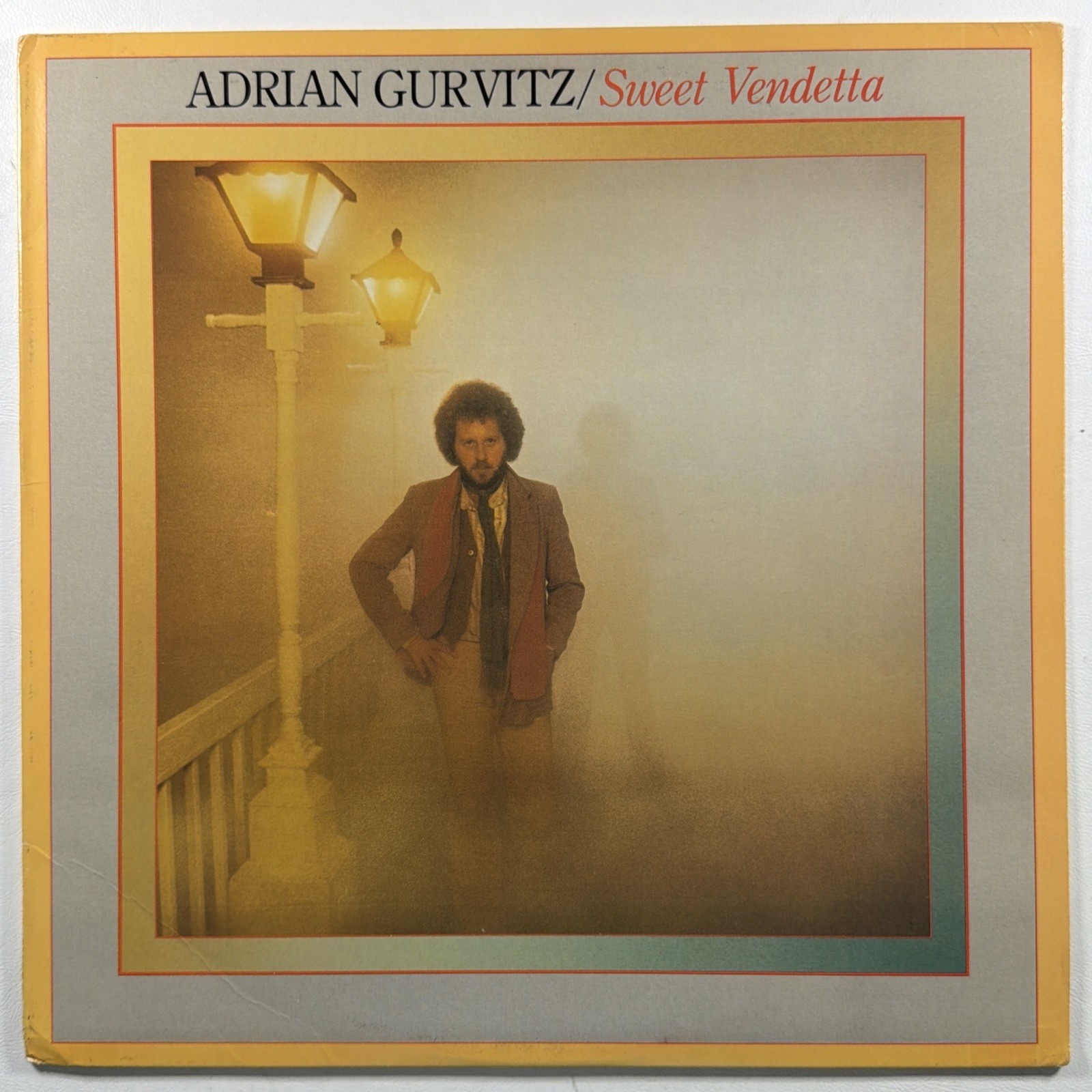 Adrian Gurvitz - Sweet Vendetta LP Jet Records JZ35782 EX 1979 White Promo