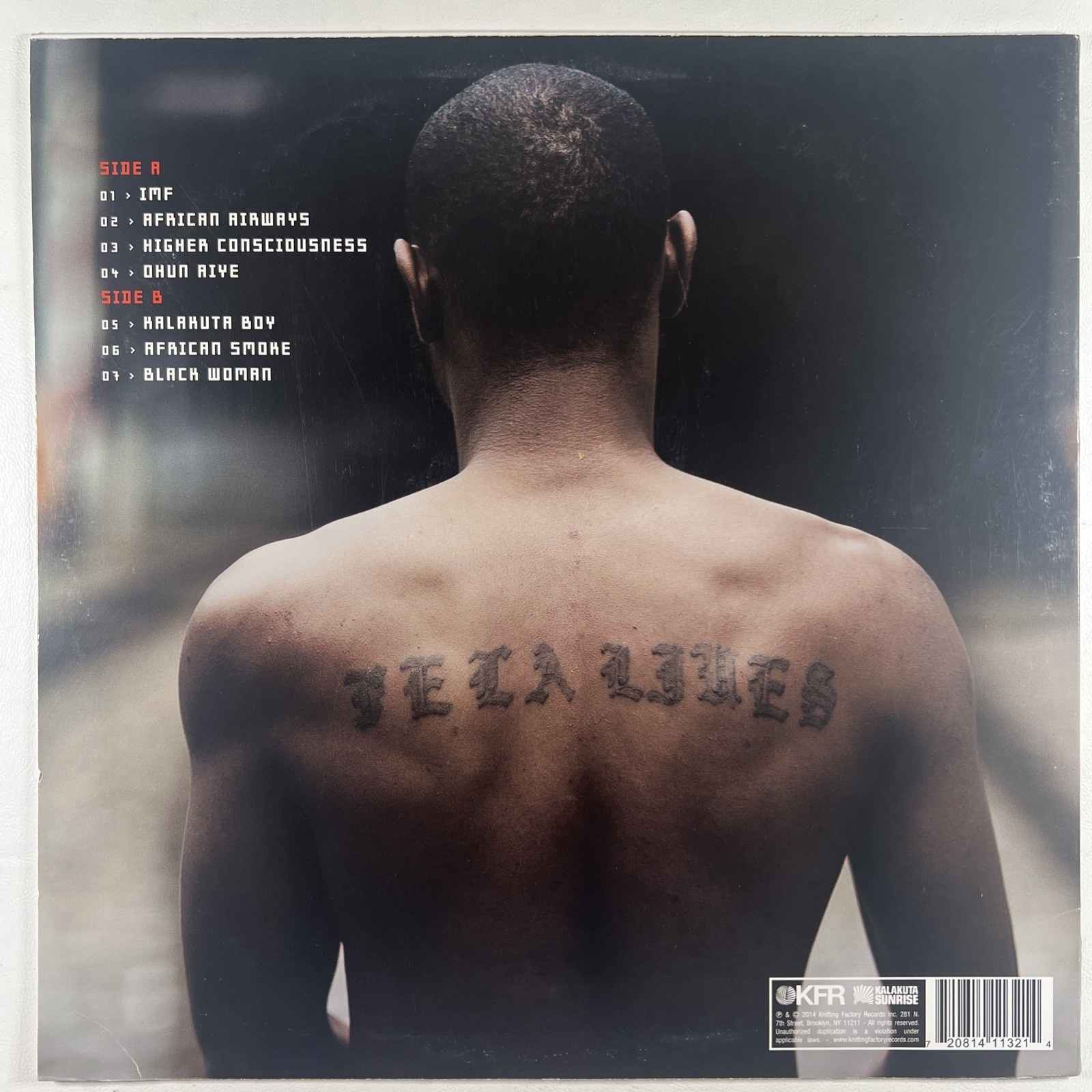 Seun Kuti & Egypt 80 - A Long Way to the Beginning LP KFR1132-1 EX 2014 Hype - Image 2