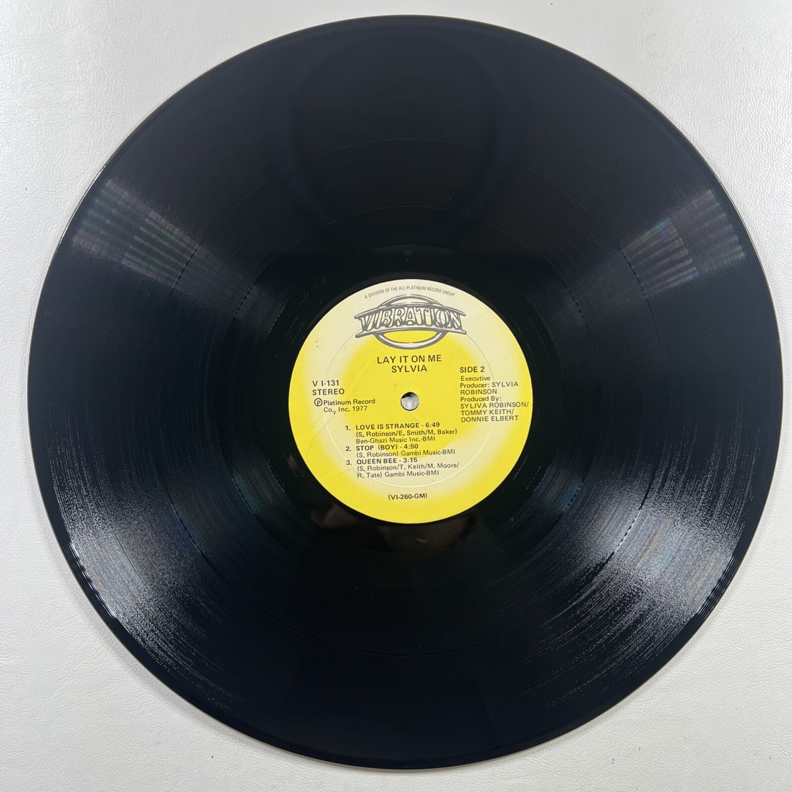Sylvia - Lay It On Me LP Vibration Records V1-131 NM 1977 - Image 4