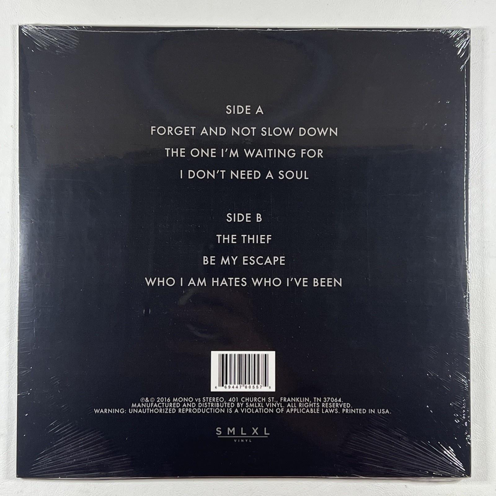 Relient K - Relient K Live 2009 EP 10” SMLXL Sealed 2016 Rock - Image 2