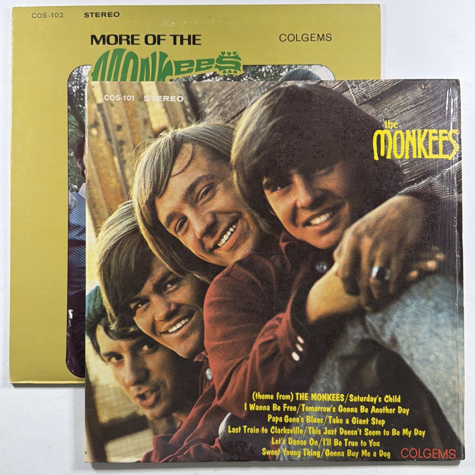The Monkees (2 Album Bundle) Self Titled More Of The Monkees LP Colgems VG+
