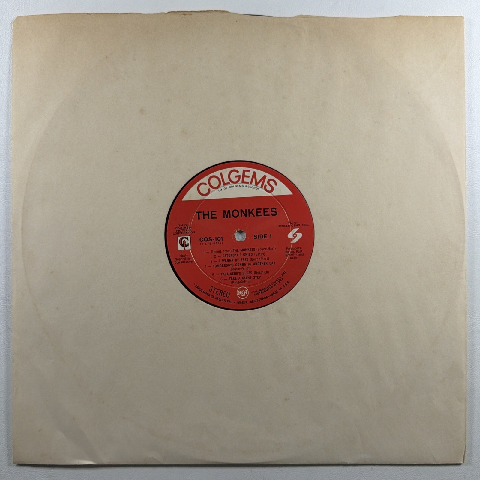 The Monkees (2 Album Bundle) Self Titled More Of The Monkees LP Colgems VG+ - Image 4