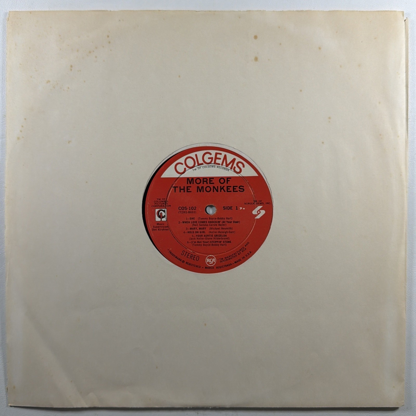 The Monkees (2 Album Bundle) Self Titled More Of The Monkees LP Colgems VG+ - Image 9
