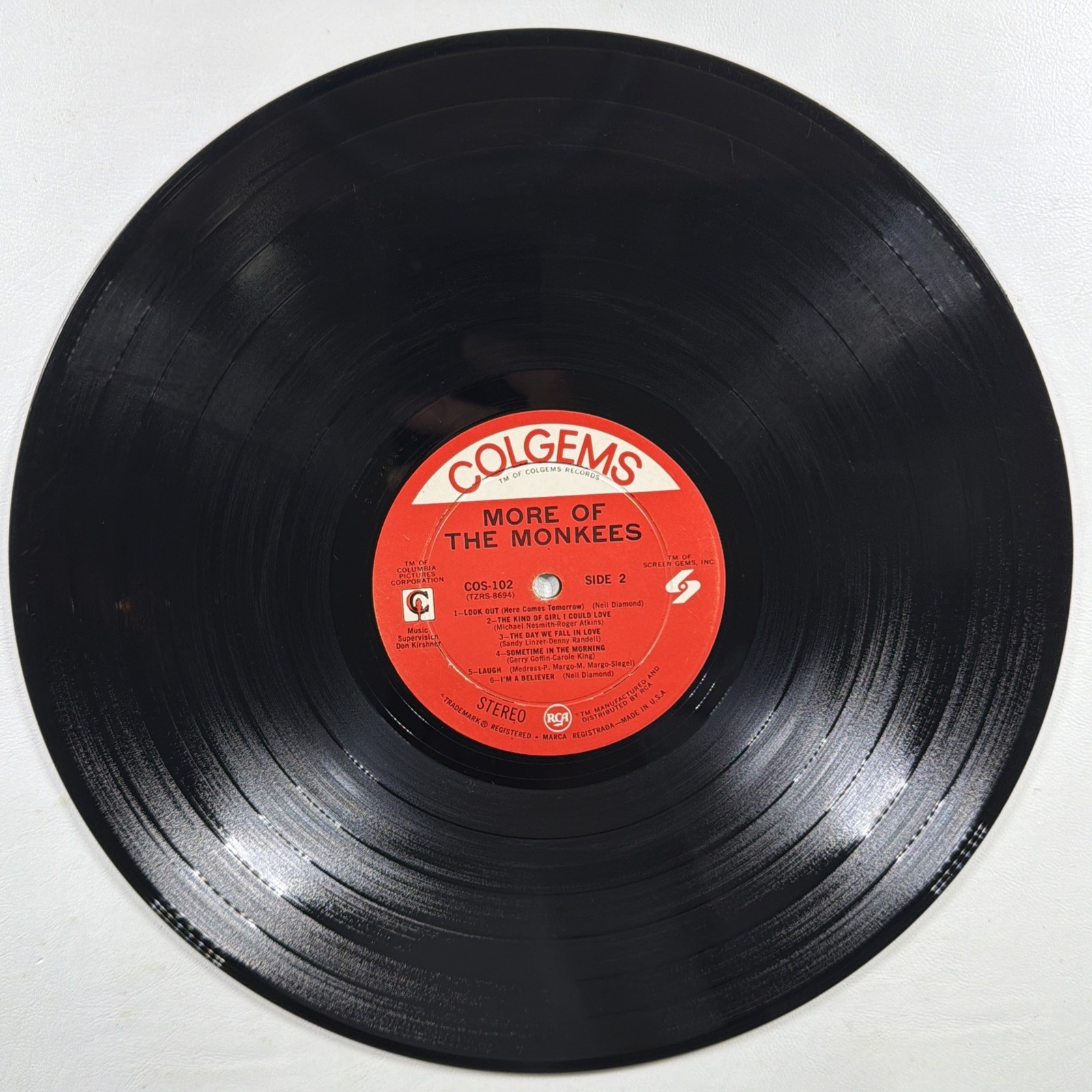 The Monkees (2 Album Bundle) Self Titled More Of The Monkees LP Colgems VG+ - Image 11