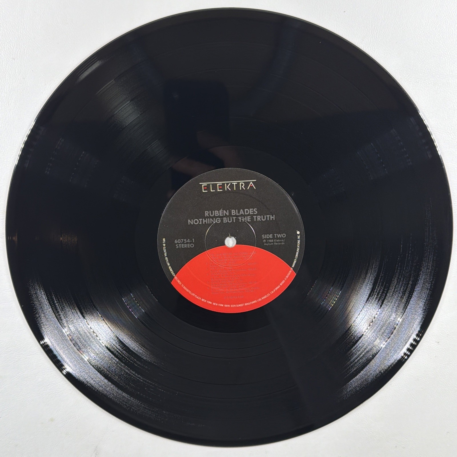 Rubén Blades - Nothing But The Truth LP Elektra 9 60754-1 NM 1988 Latin Rock - Image 4