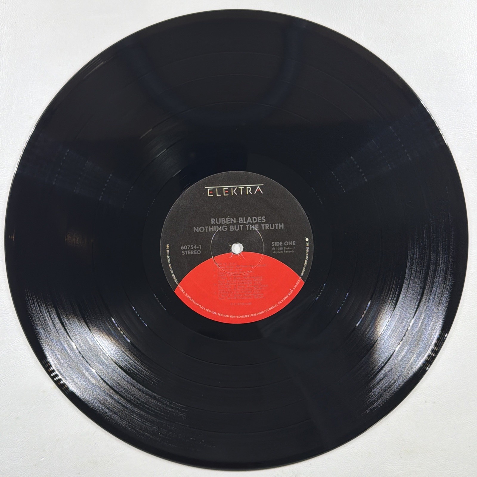 Rubén Blades - Nothing But The Truth LP Elektra 9 60754-1 NM 1988 Latin Rock - Image 5