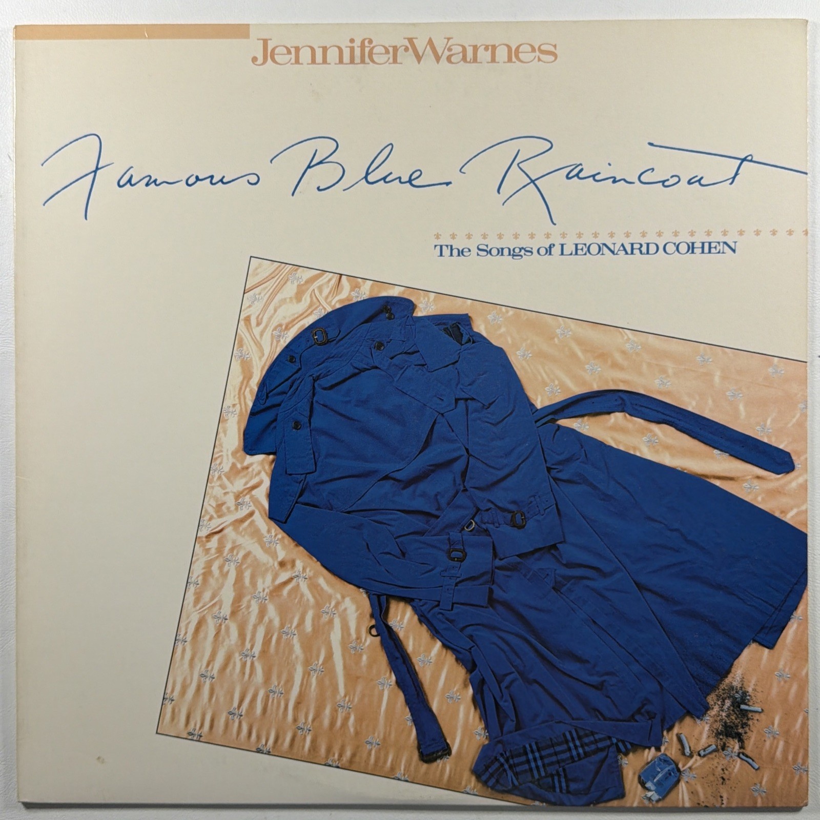 Jennifer Warnes – Famous Blue Raincoat LP Cypress 661 111-1 EX 1986