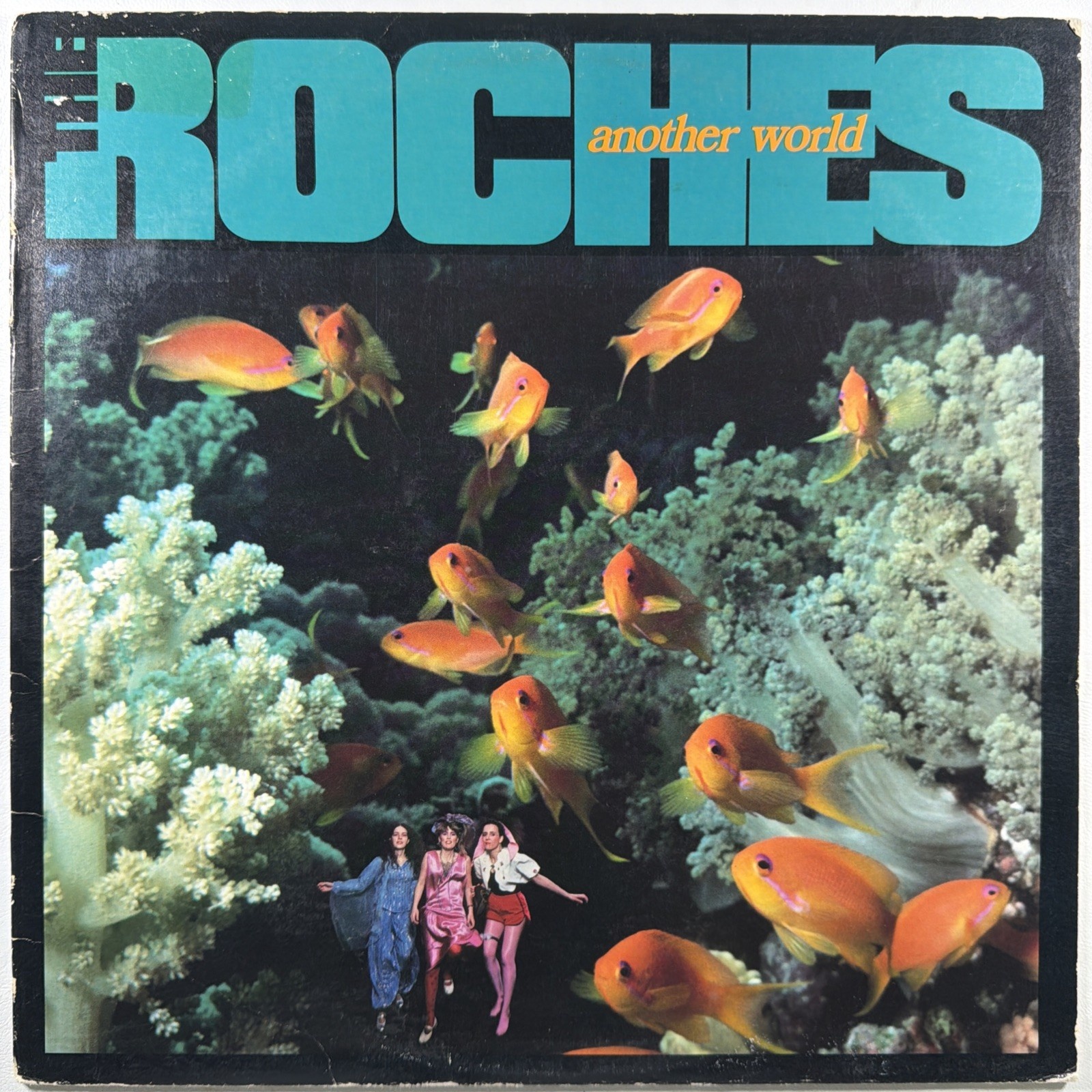 The Roches - Another World LP Warner Bros. 1-25321 EX 1985 Maggie Suzzy Terre
