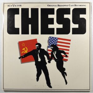 Chess Original Broadcast Cast Recording LP RCA Victor 7700-1-RC EX Gate 1988