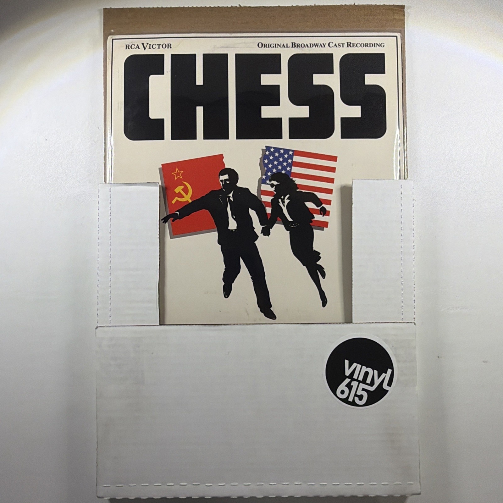 Chess Original Broadcast Cast Recording LP RCA Victor 7700-1-RC EX Gate 1988 - Image 9