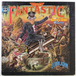 Elton John - Captain Fantastic And The Brown Dirt Cowboy LP MCA-37066 VG+ 1975