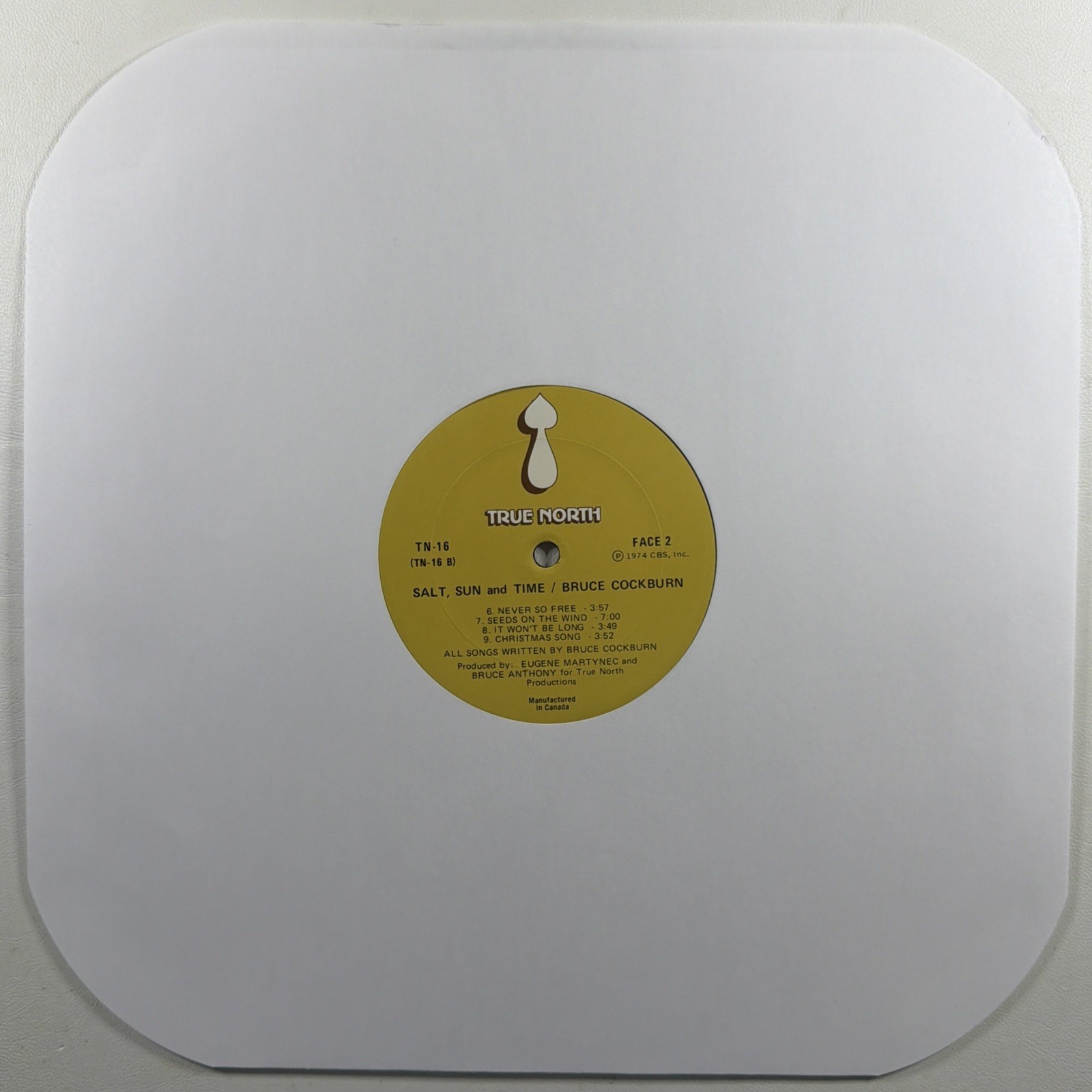 Bruce Cockburn – Salt, Sun And Time LP True North TN 16 Canada VG+ Gatefold 1974 - Image 5