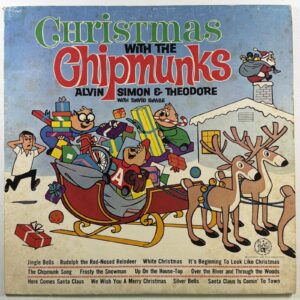 The Chipmunks—Christmas With The Chipmunks LP Pickwick SPC-1034 VG 1974