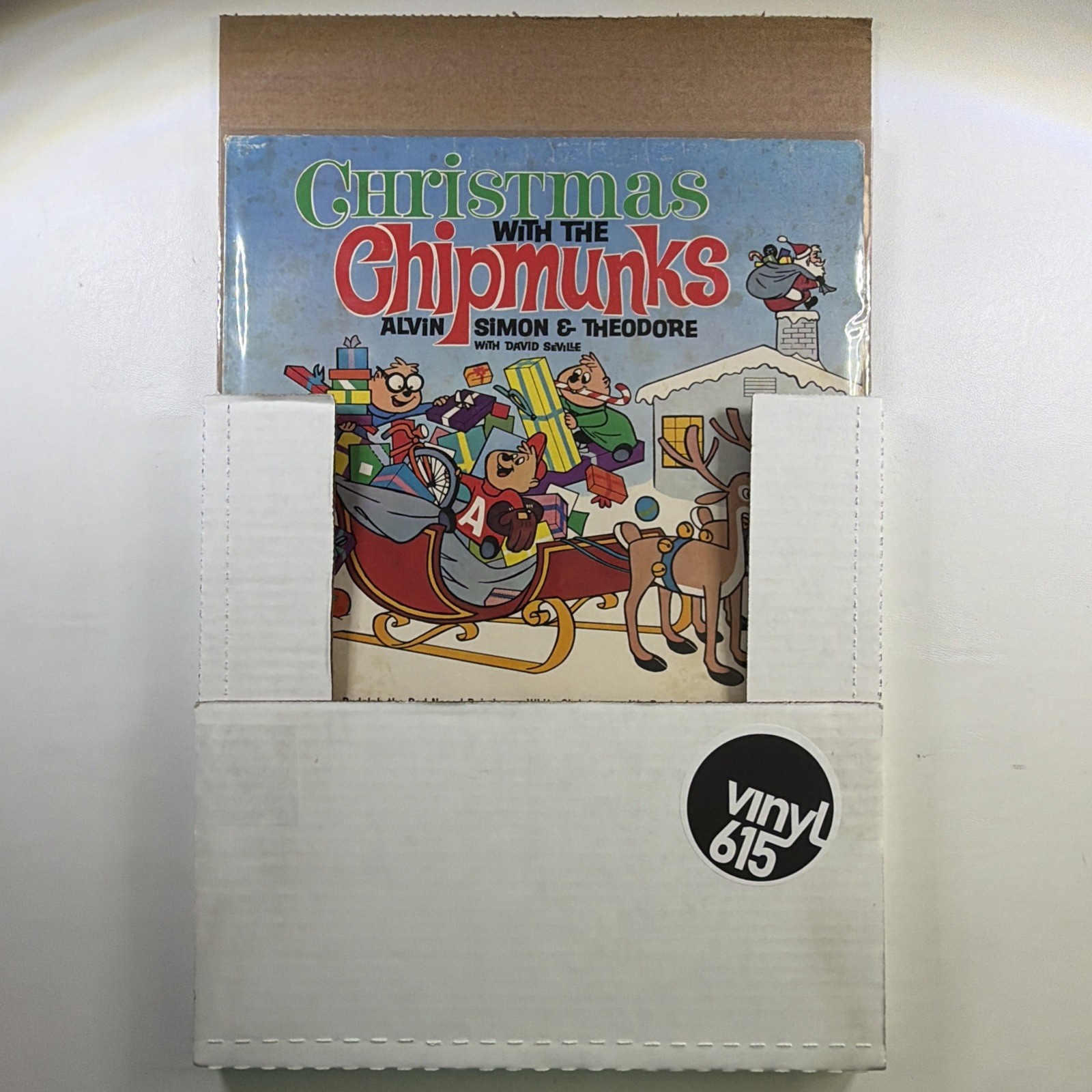 The Chipmunks—Christmas With The Chipmunks LP Pickwick SPC-1034 VG 1974 - Image 6