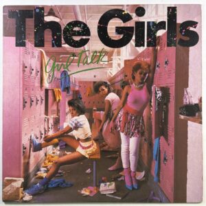 The Girls - Girl Talk LP Columbia BFC 39414 NM 1984 Promo Funk Soul New Wave