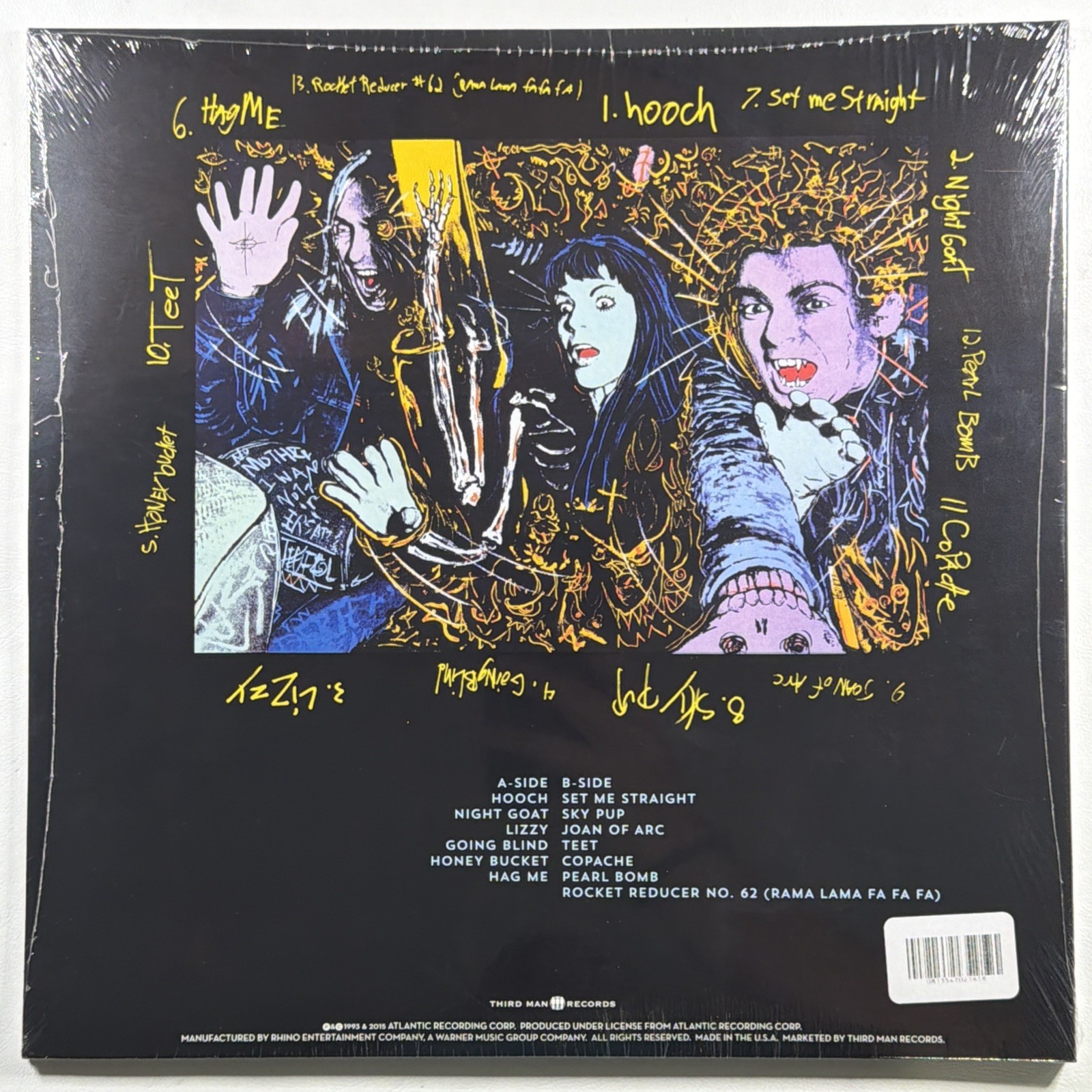 Melvins - Houdini LP Third Man Records TMR-295 Sealed 2015 Reissue - Image 2