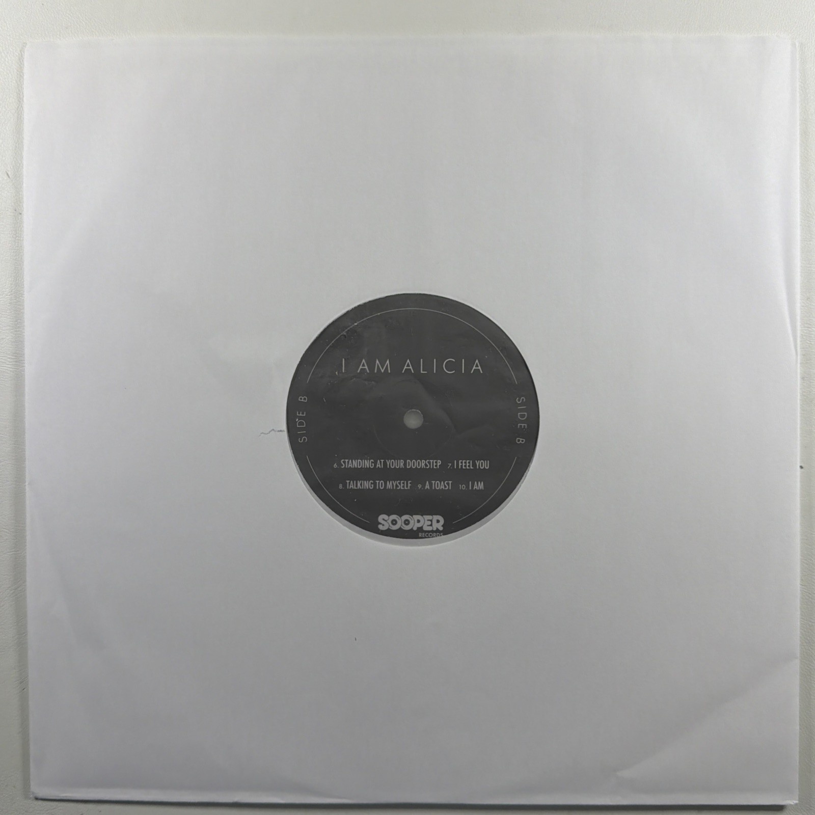 Alicia Walter - I Am Alicia LP Sooper Records SRO47 NM Clear 180g Hype Pop - Image 4