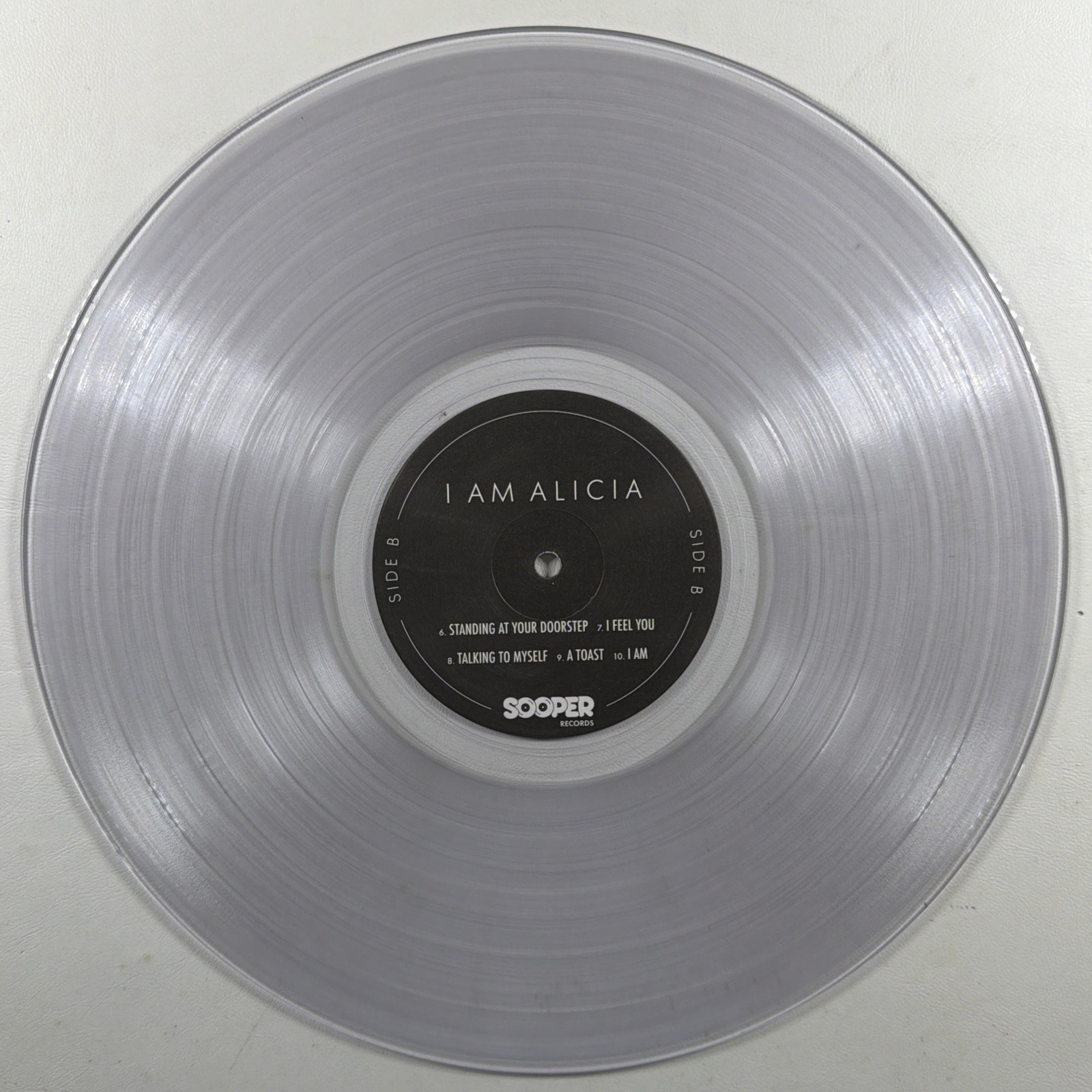 Alicia Walter - I Am Alicia LP Sooper Records SRO47 NM Clear 180g Hype Pop - Image 5