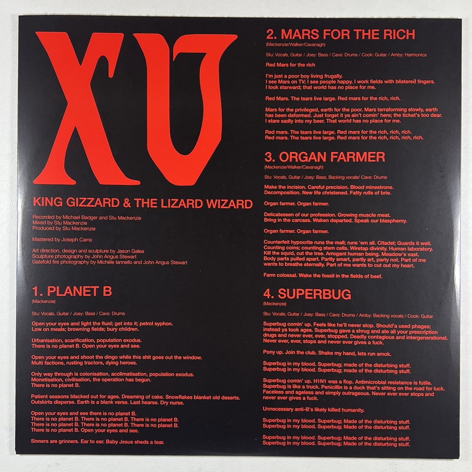 King Gizzard And The Lizard Wizard - Infest The Rats’ Nest LP ATO NM Ltd Ed - Image 6