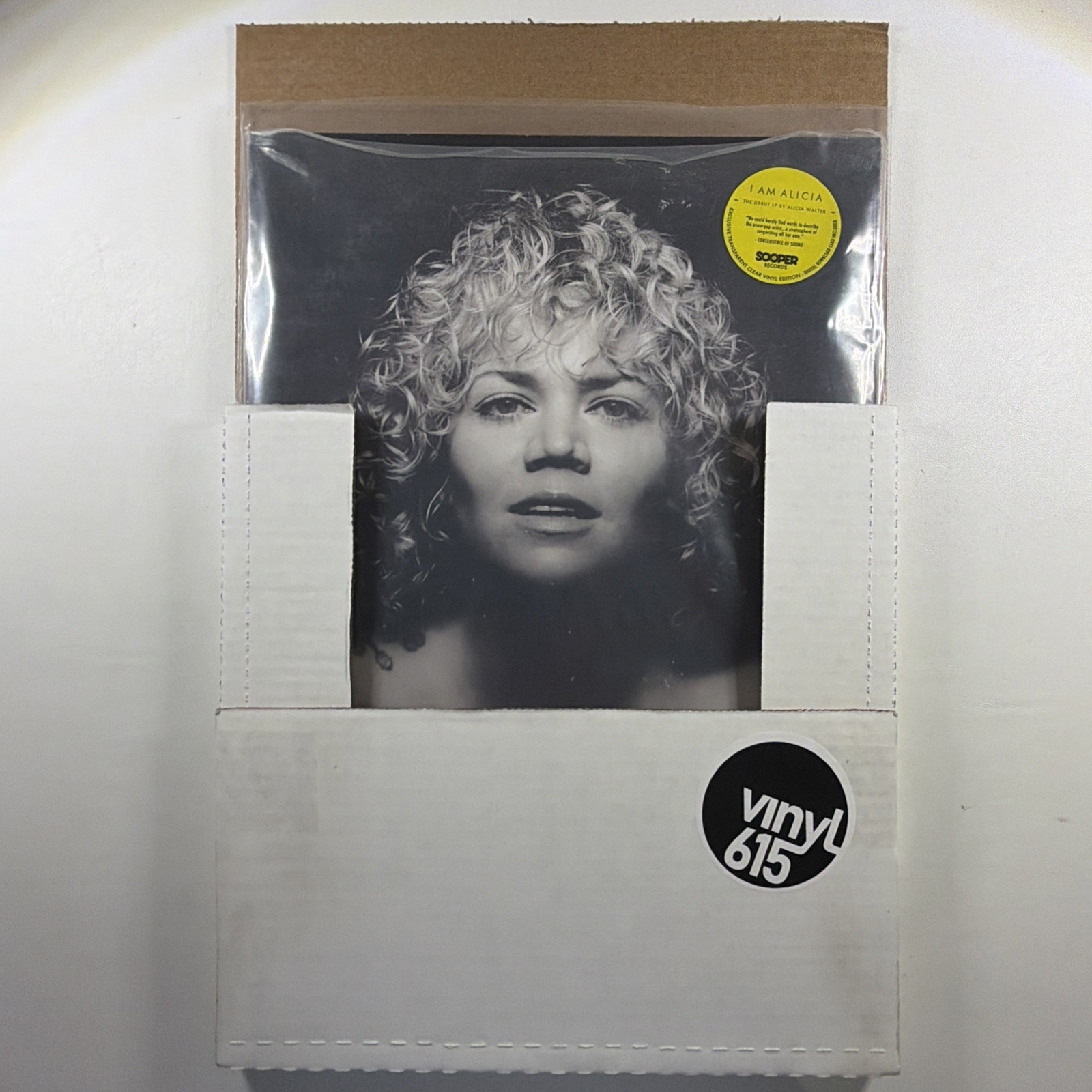Alicia Walter - I Am Alicia LP Sooper Records SRO47 NM Clear 180g Hype Pop - Image 7