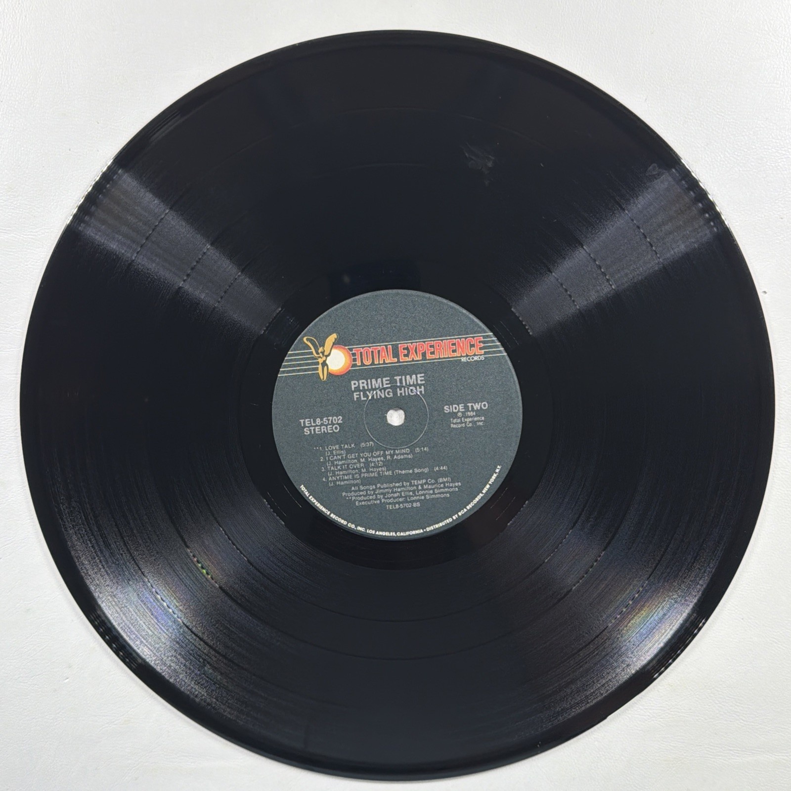 Prime Time - Flying High LP Total Experience TEL8-5702 EX 1984 Electronic Funk - Image 5
