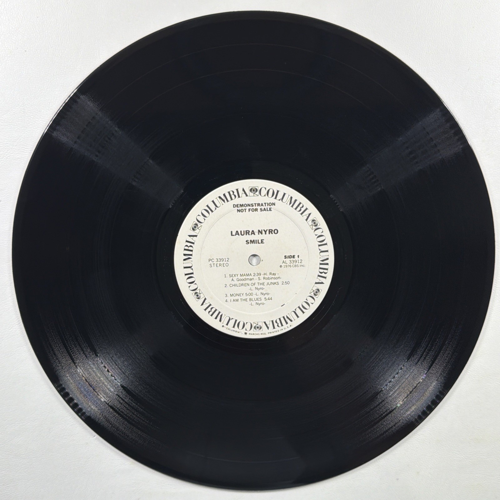 Laura Nyro - Smile LP Columbia Records PC 33912 EX White Label Promo 1976 - Image 6