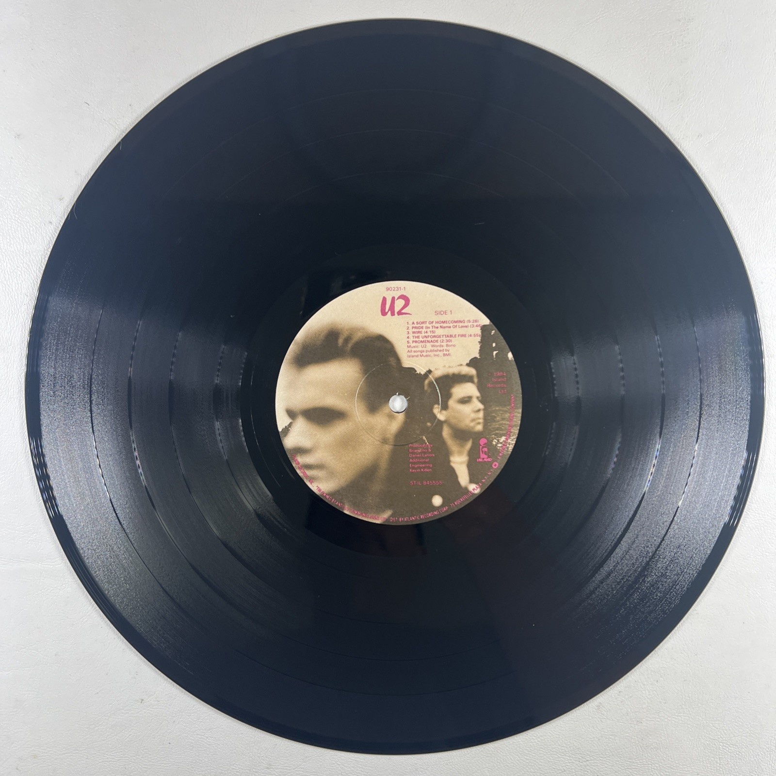 U2 - The Unforgettable Fire LP Island Records 90231-1 NM 1984 Pride Wire - Image 5