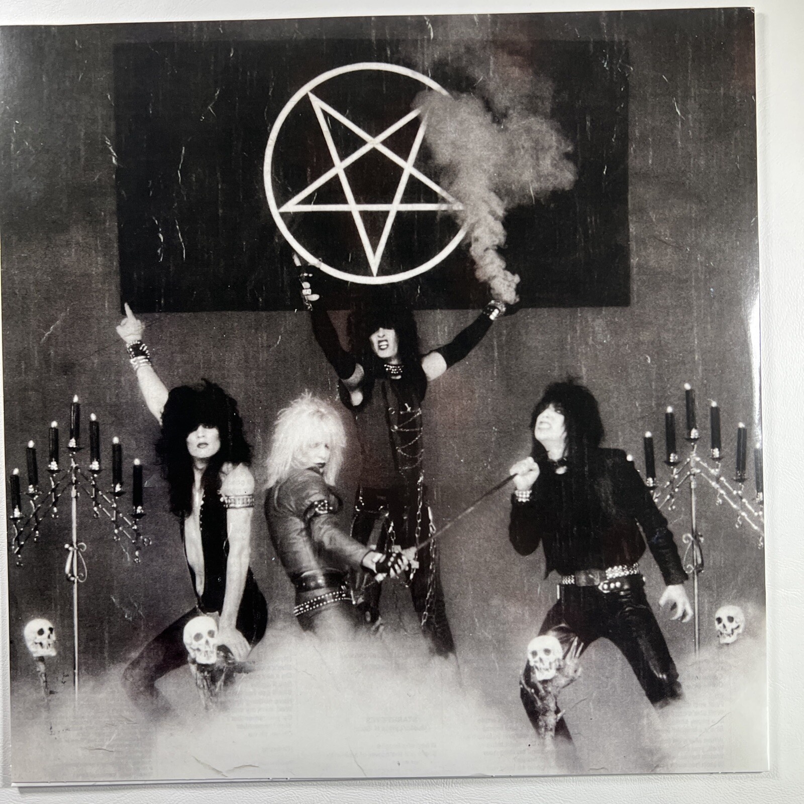 Motley Crue - Too Fast For Love LP Motley Records EX 180g Black Marbled Shrink - Image 3