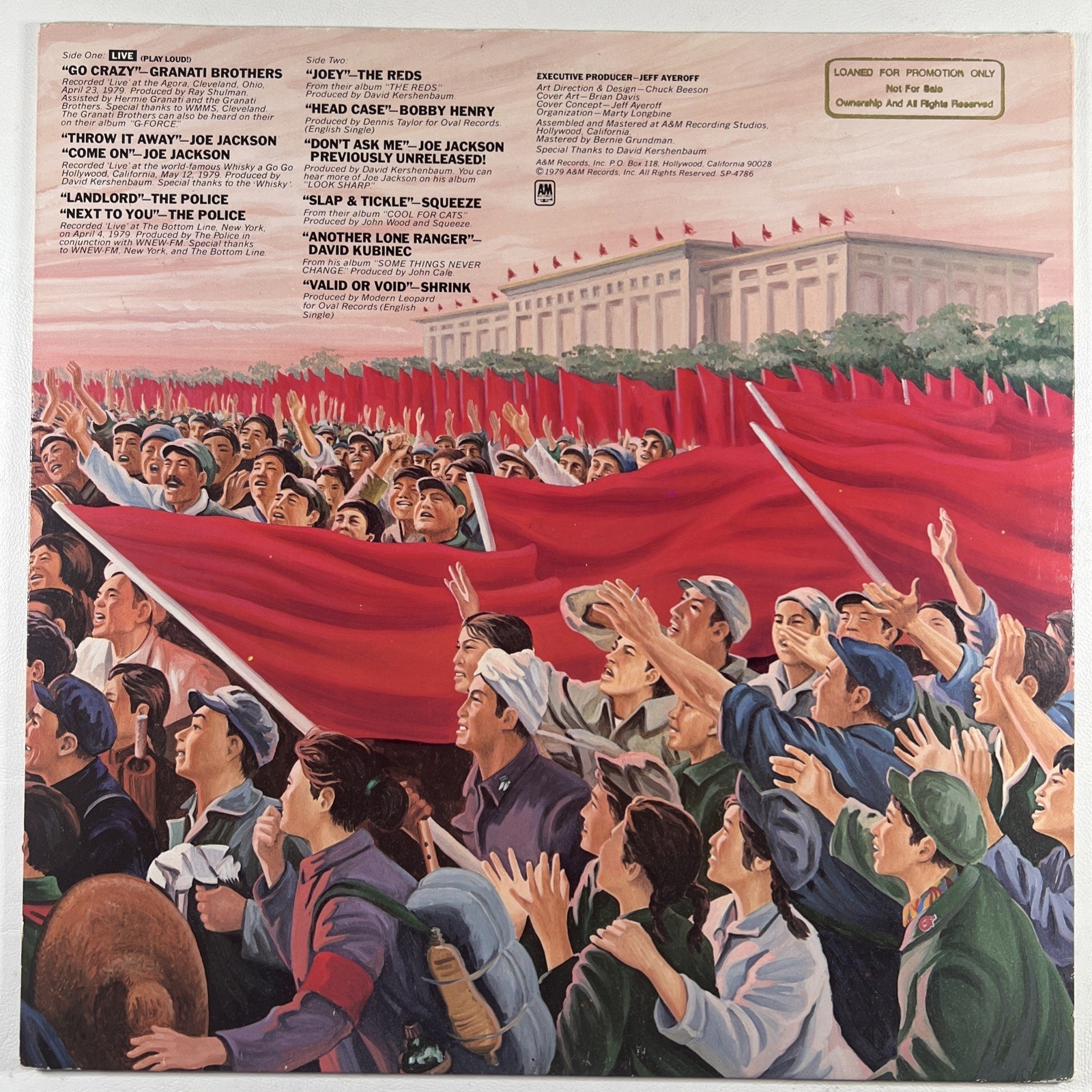 Propaganda A Blatant Attempt To Influence Your Musical Taste A&M SP 4786 Promo - Image 2