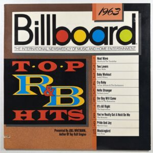 Billboard Top R&B Hits 1963 LP Rhino R1 70649 VG+ R&B Soul 1989 Marvin Gaye
