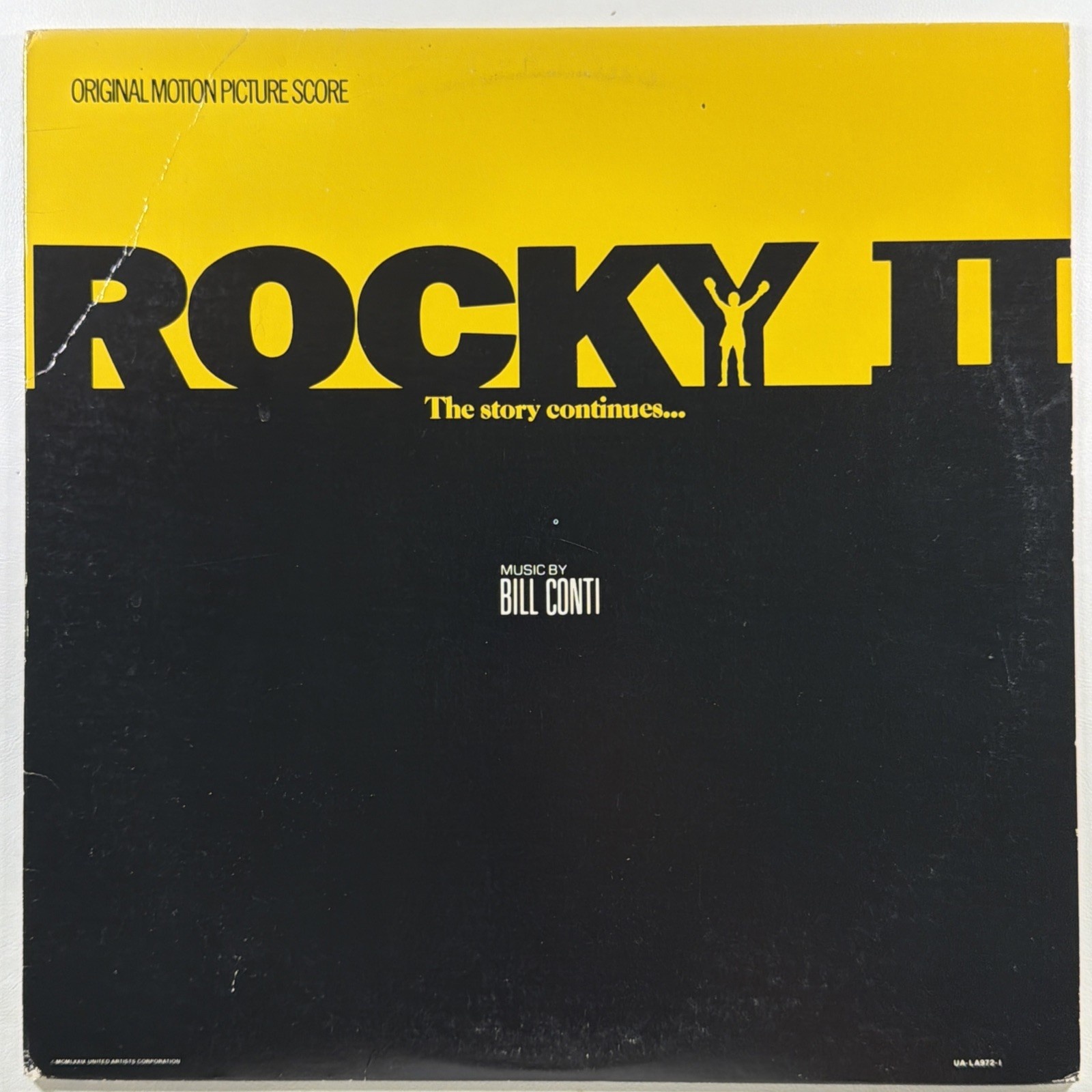 Bill Conti - ROCKY II Soundtrack LP United Artists UA-LA972-1 VG+ 1979 Gonna Fly