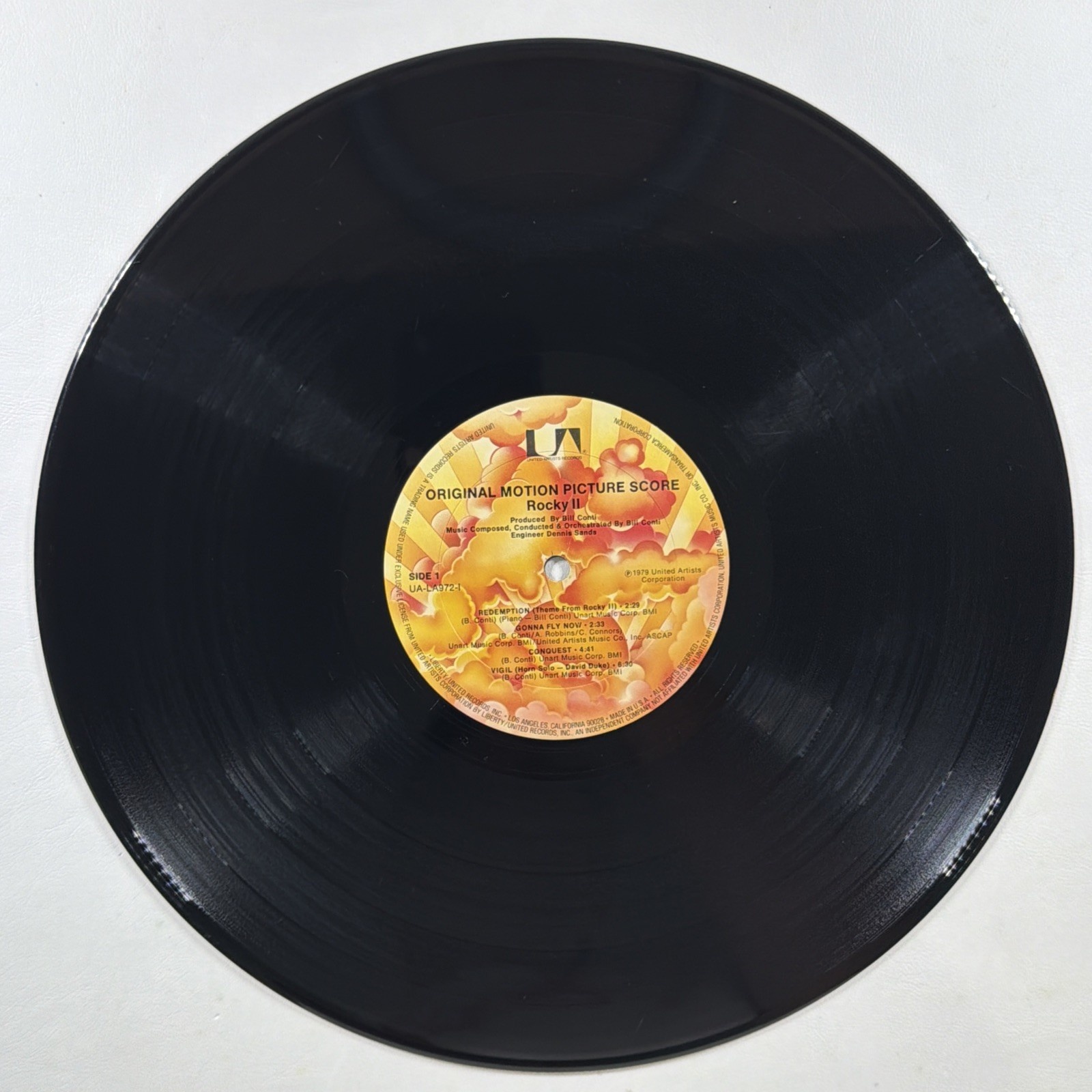 Bill Conti - ROCKY II Soundtrack LP United Artists UA-LA972-1 VG+ 1979 Gonna Fly - Image 4