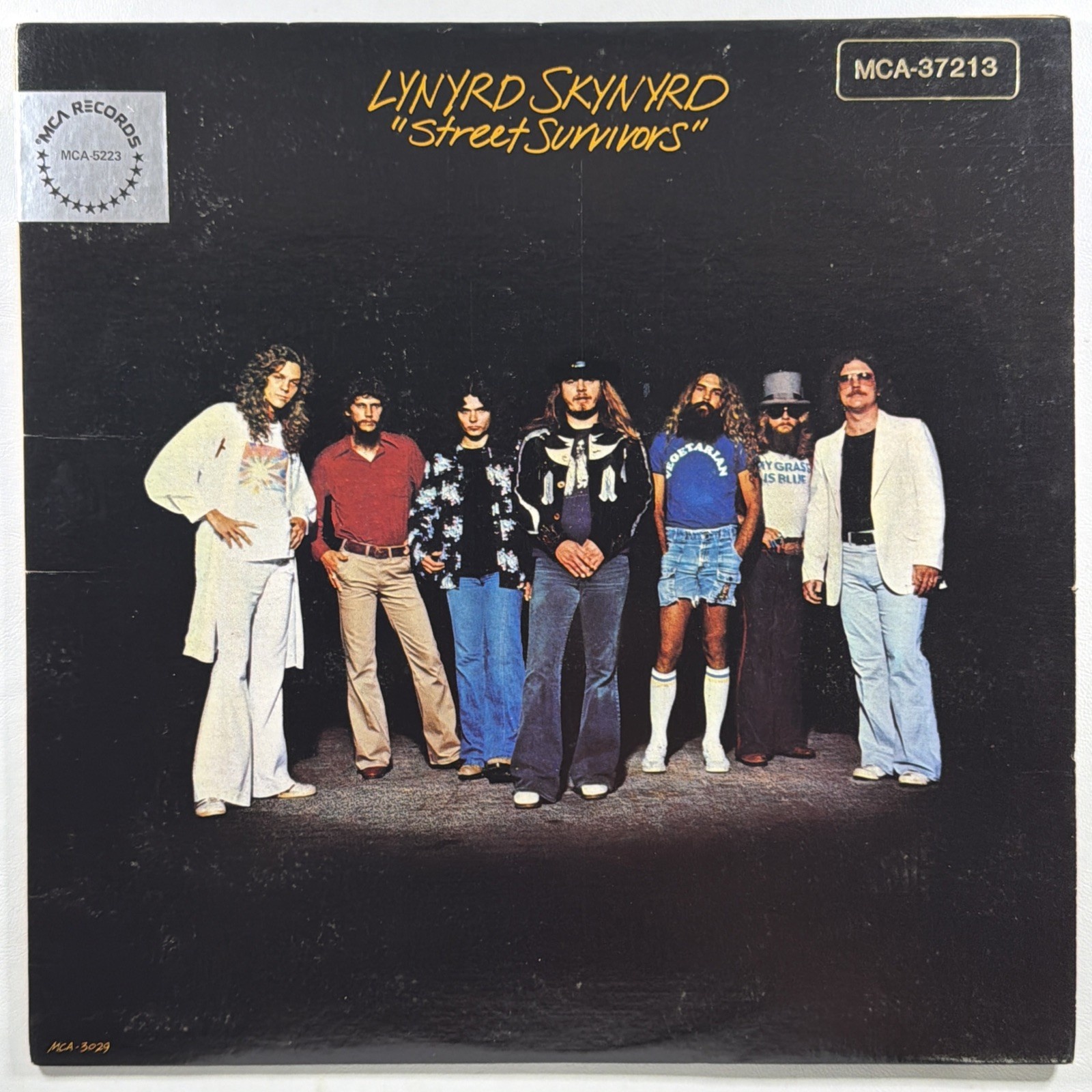Lynyrd Skynyrd - Street Survivors LP MCA Records MCA-37213 EX 1977 Reissue