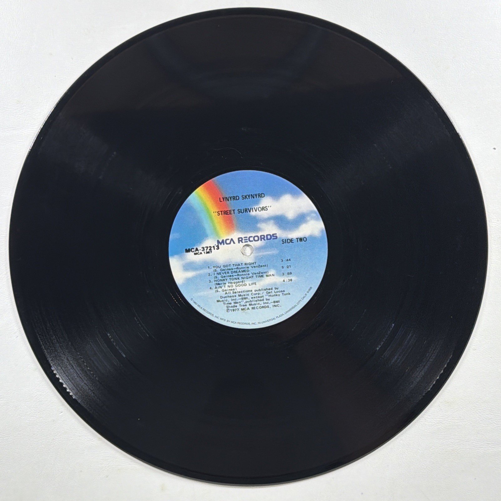 Lynyrd Skynyrd - Street Survivors LP MCA Records MCA-37213 EX 1977 Reissue - Image 5