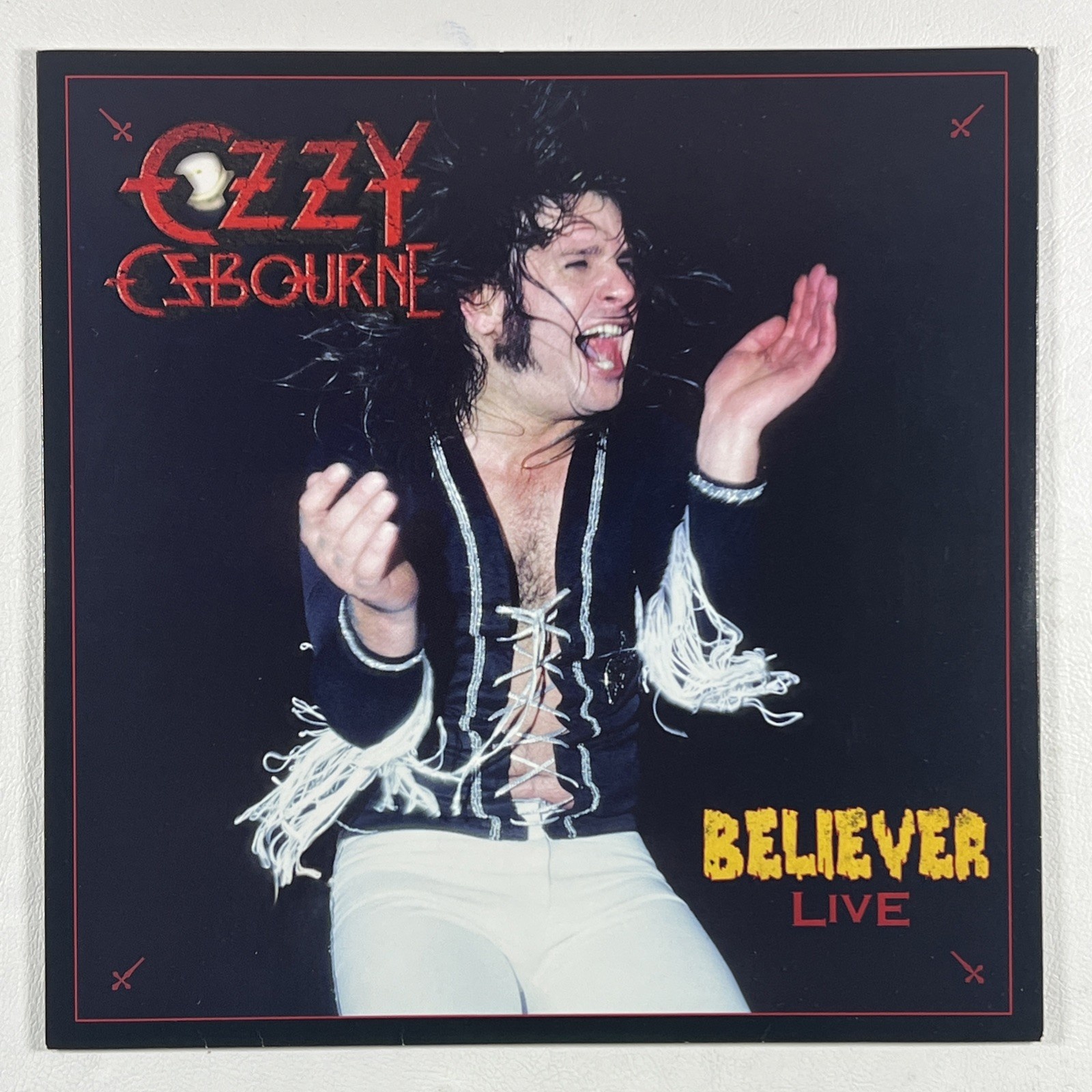 Ozzy Osbourne - Believer Ltd Ed Single 2012 RSD Polka Dot 7” Vinyl EX Numbered - Image 3