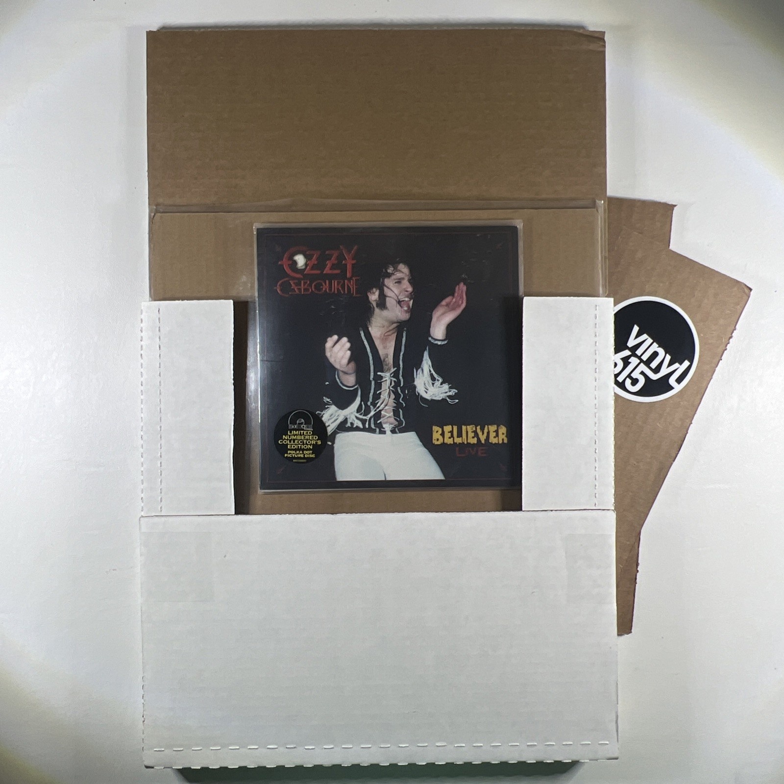 Ozzy Osbourne - Believer Ltd Ed Single 2012 RSD Polka Dot 7” Vinyl EX Numbered - Image 9