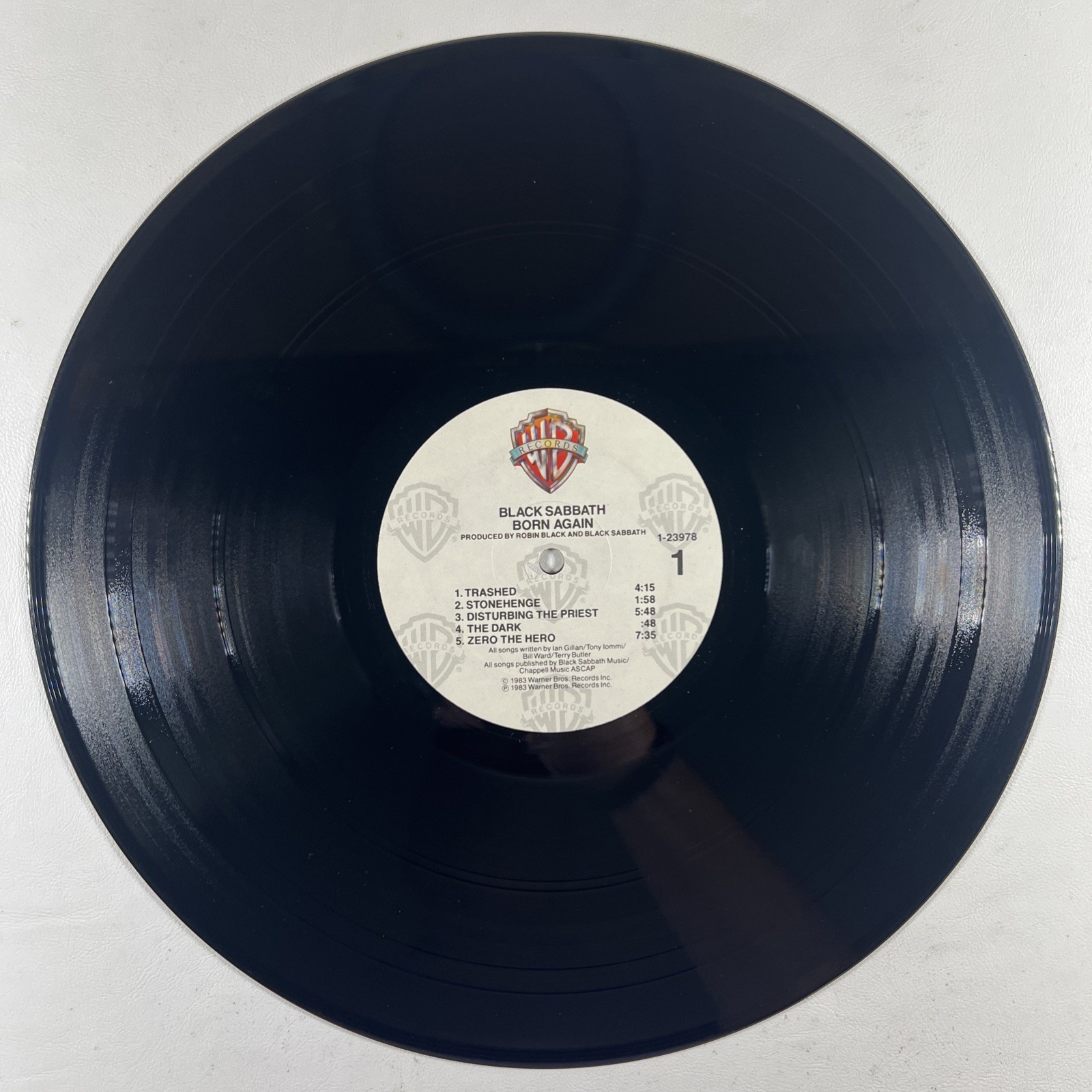 Black Sabbath - Born Again LP Warner Brothers VG+ 1983 Promo - Image 5
