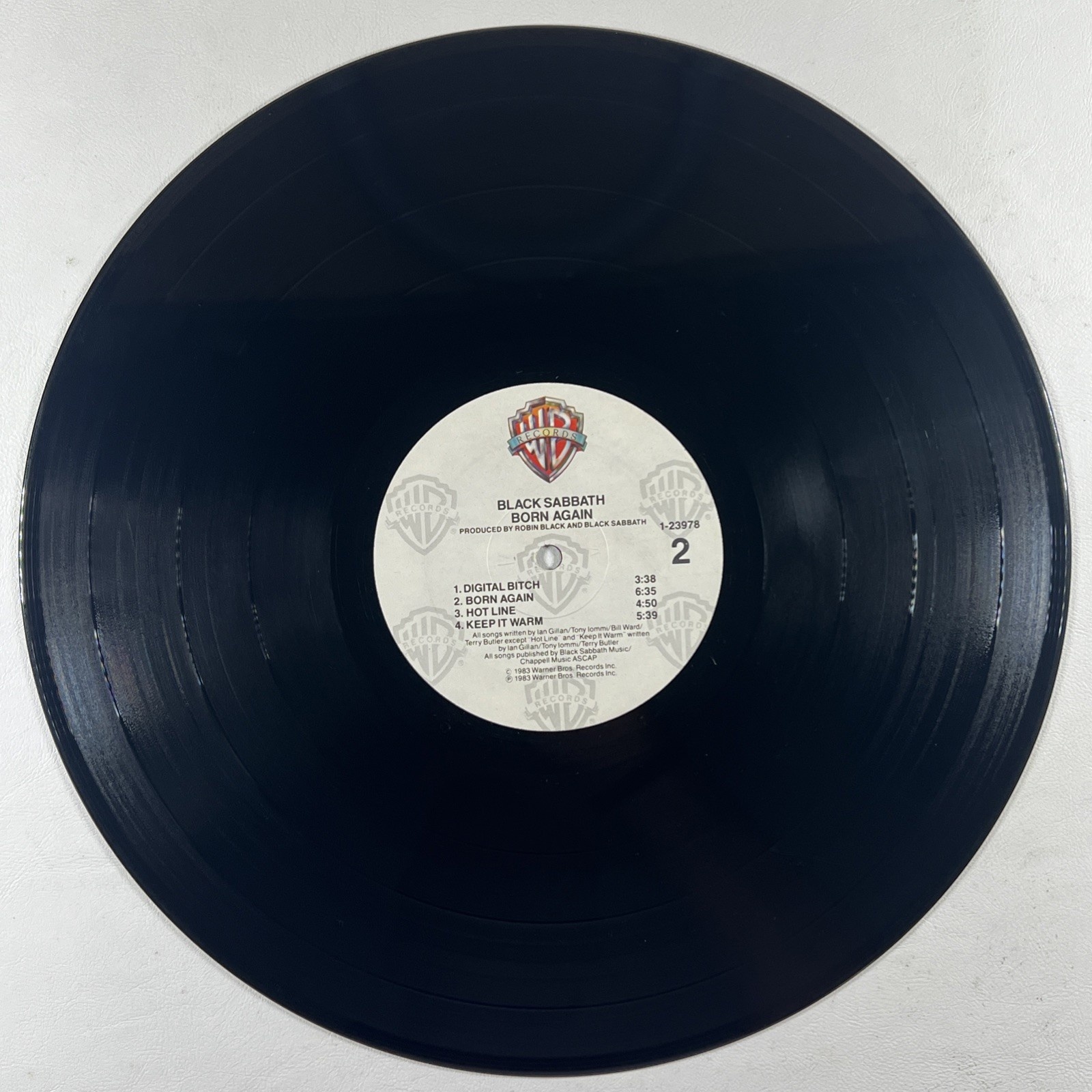 Black Sabbath - Born Again LP Warner Brothers VG+ 1983 Promo - Image 6
