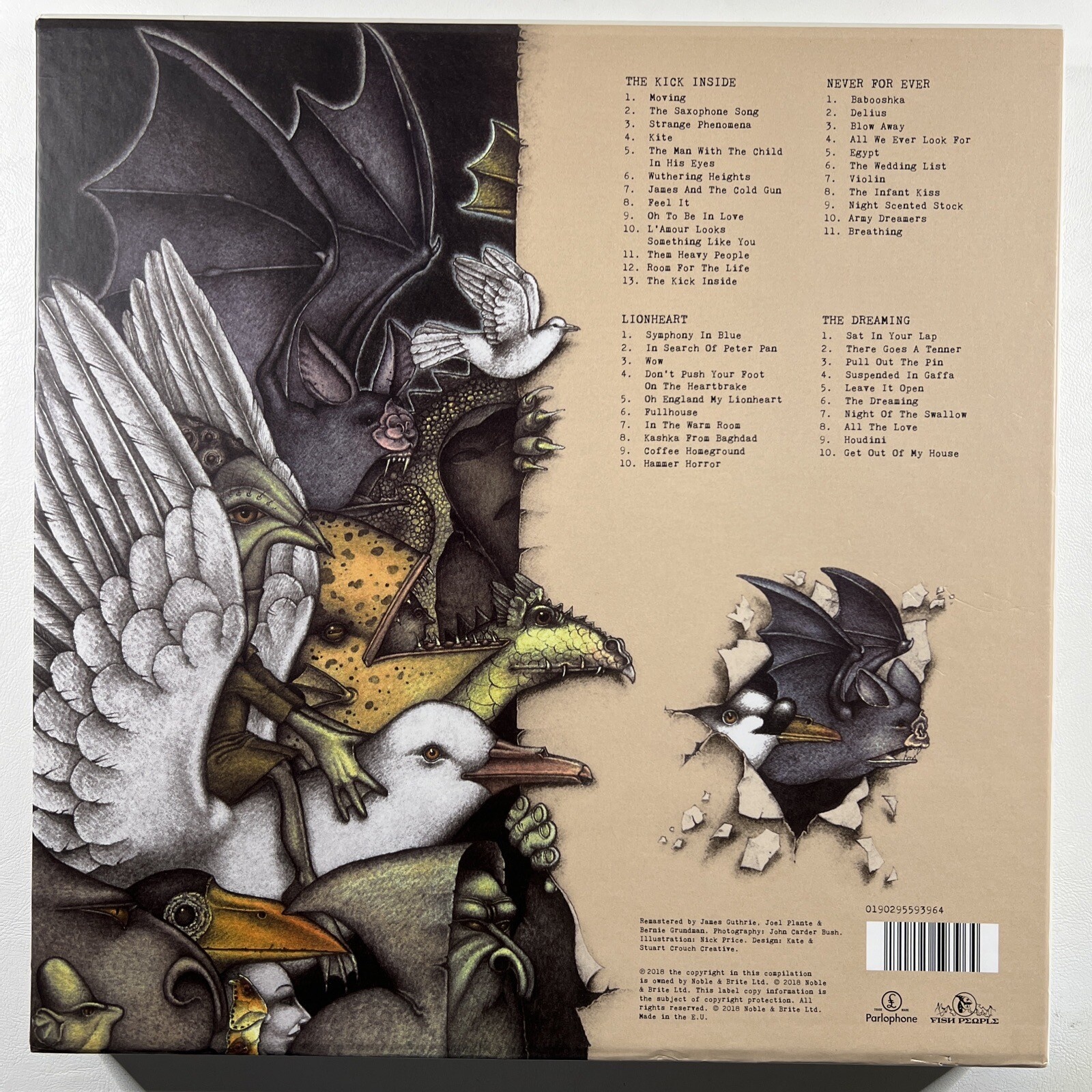 Kate Bush - Remastered In Vinyl I 4LP Boxset Parlophone NM 180g 2018 Misprint - Image 3