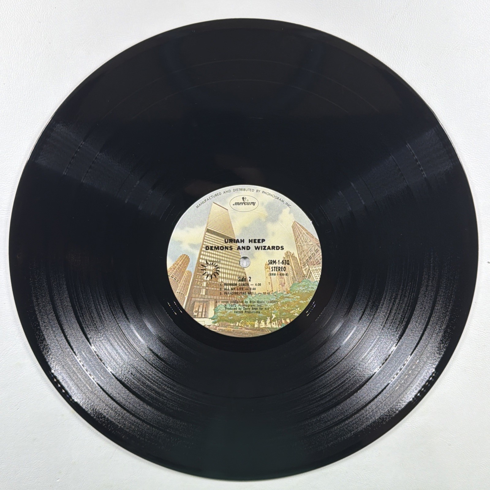 Uriah Heep - Demons and Wizards LP Mercury Records SRM-1-630 Gatefold EX 1972 - Image 8