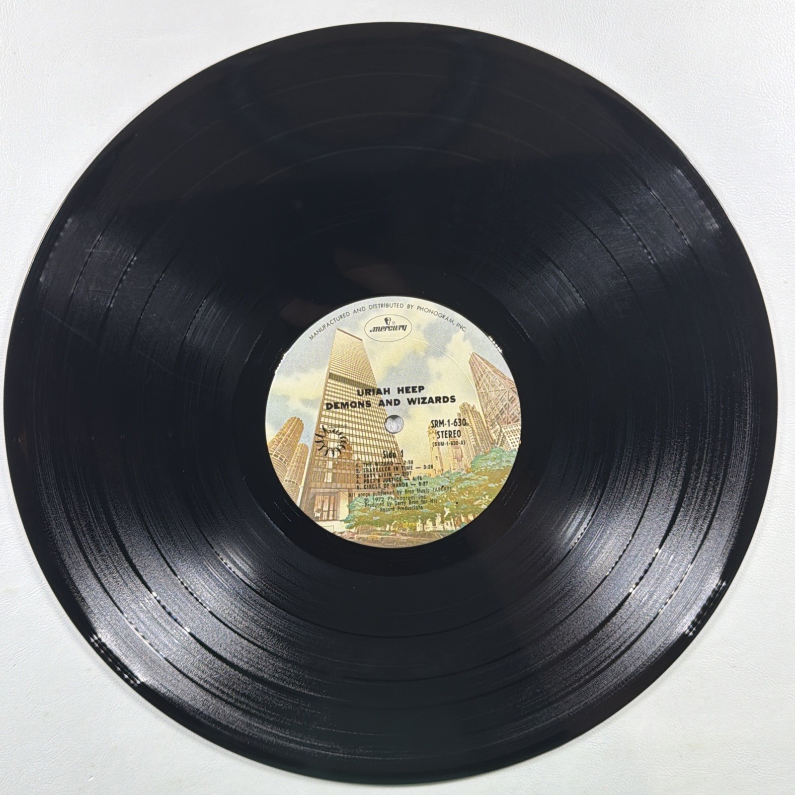 Uriah Heep - Demons and Wizards LP Mercury Records SRM-1-630 Gatefold EX 1972 - Image 9