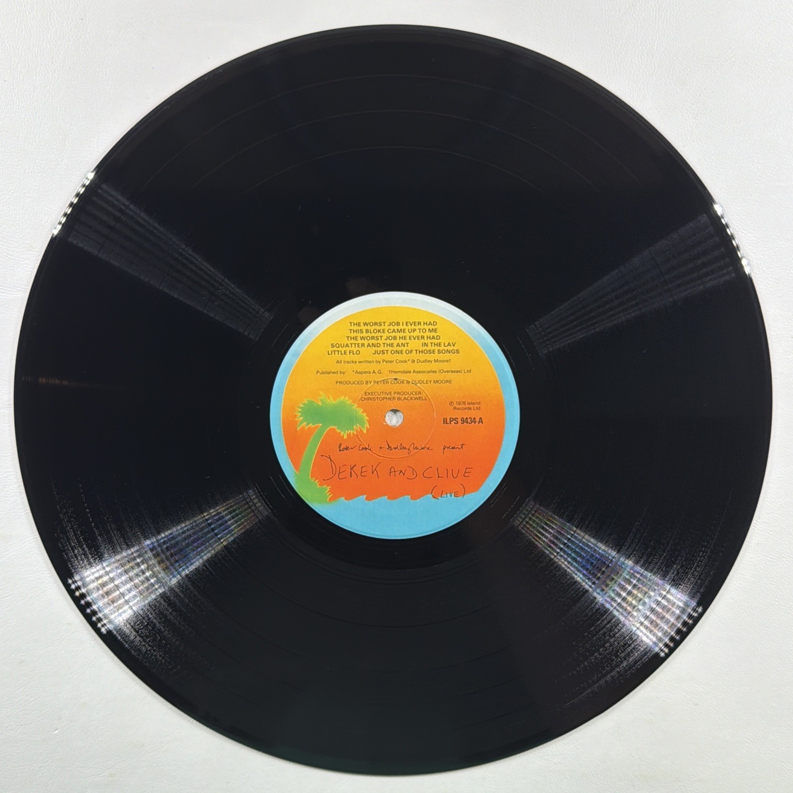 Peter Cook + Dudley Moore LP Derek And Clive (Live) Island ILPS 9434 EX 1976 - Image 4