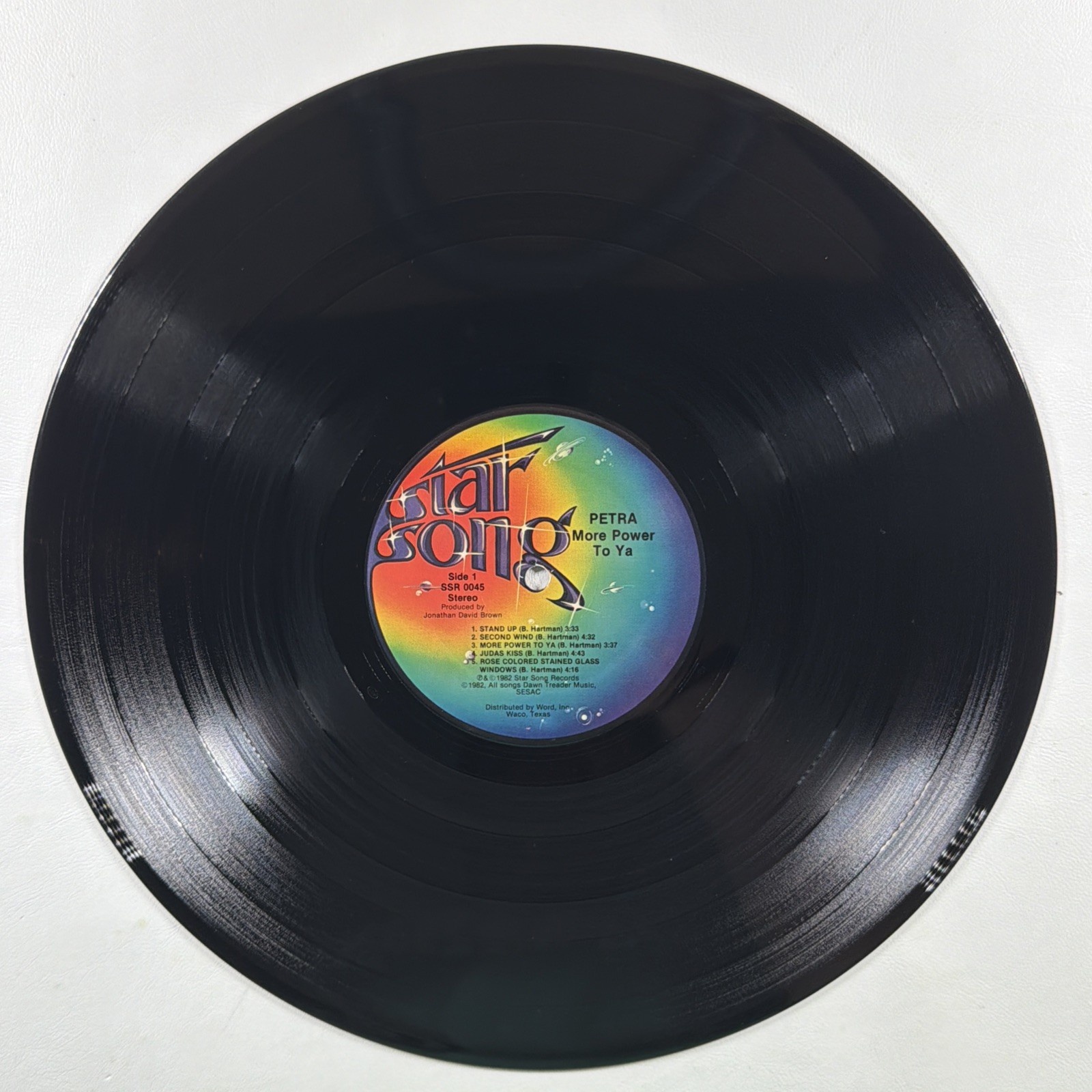 Petra - More Power To Ya - LP Star Song SSR 0045 EX 1982 Hard Rock - Image 4