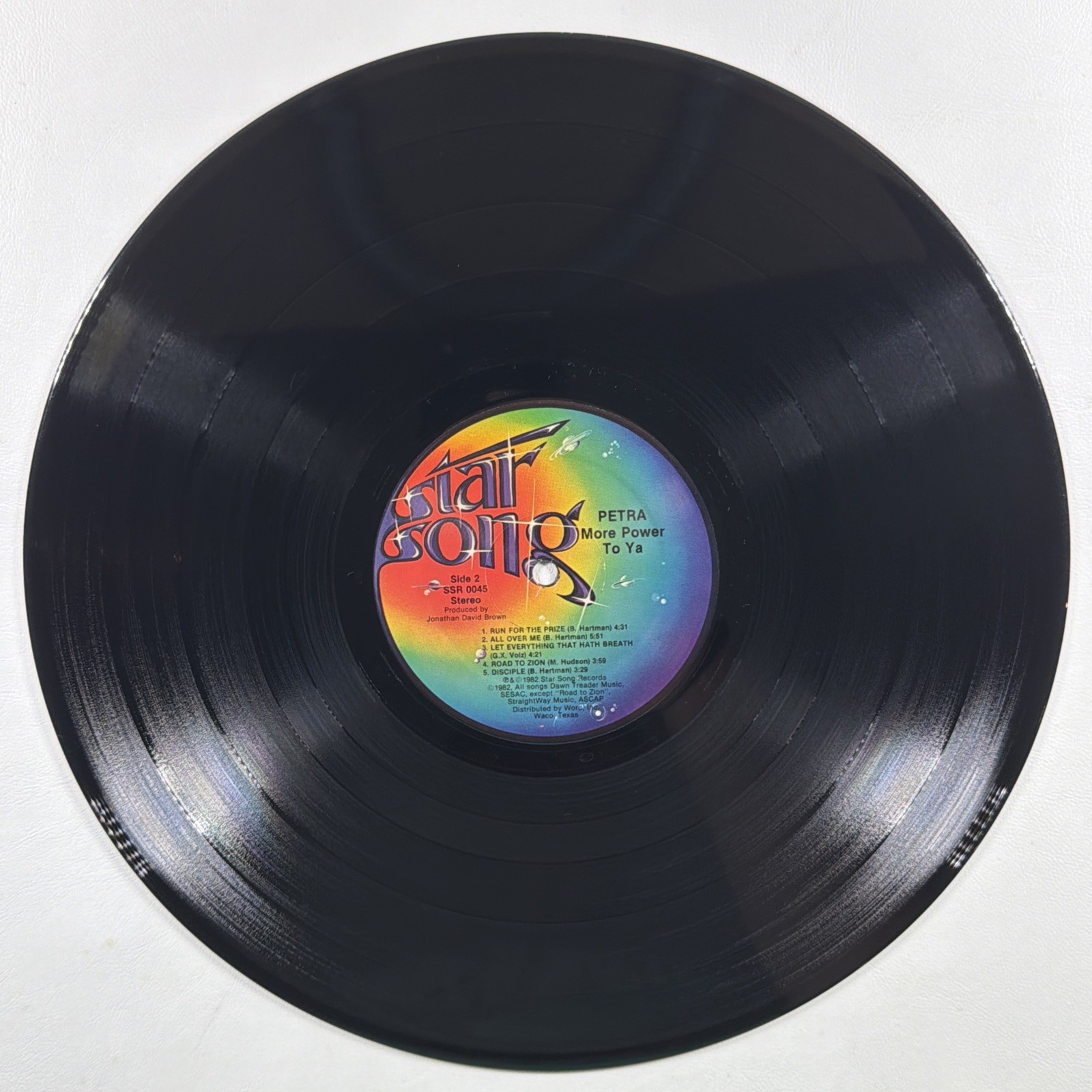 Petra - More Power To Ya - LP Star Song SSR 0045 EX 1982 Hard Rock - Image 5