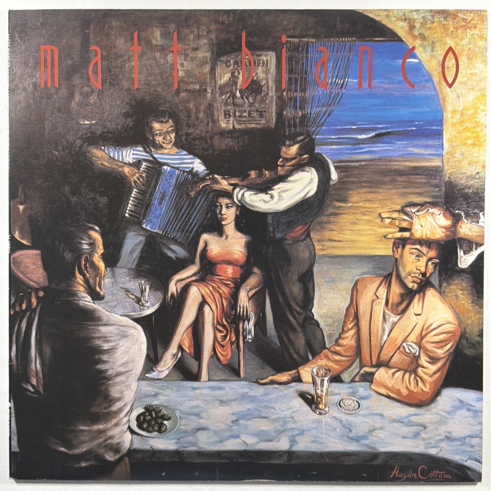 Matt Bianco - Self Titled LP WEA 1986 Canada Electronic Funk Soul