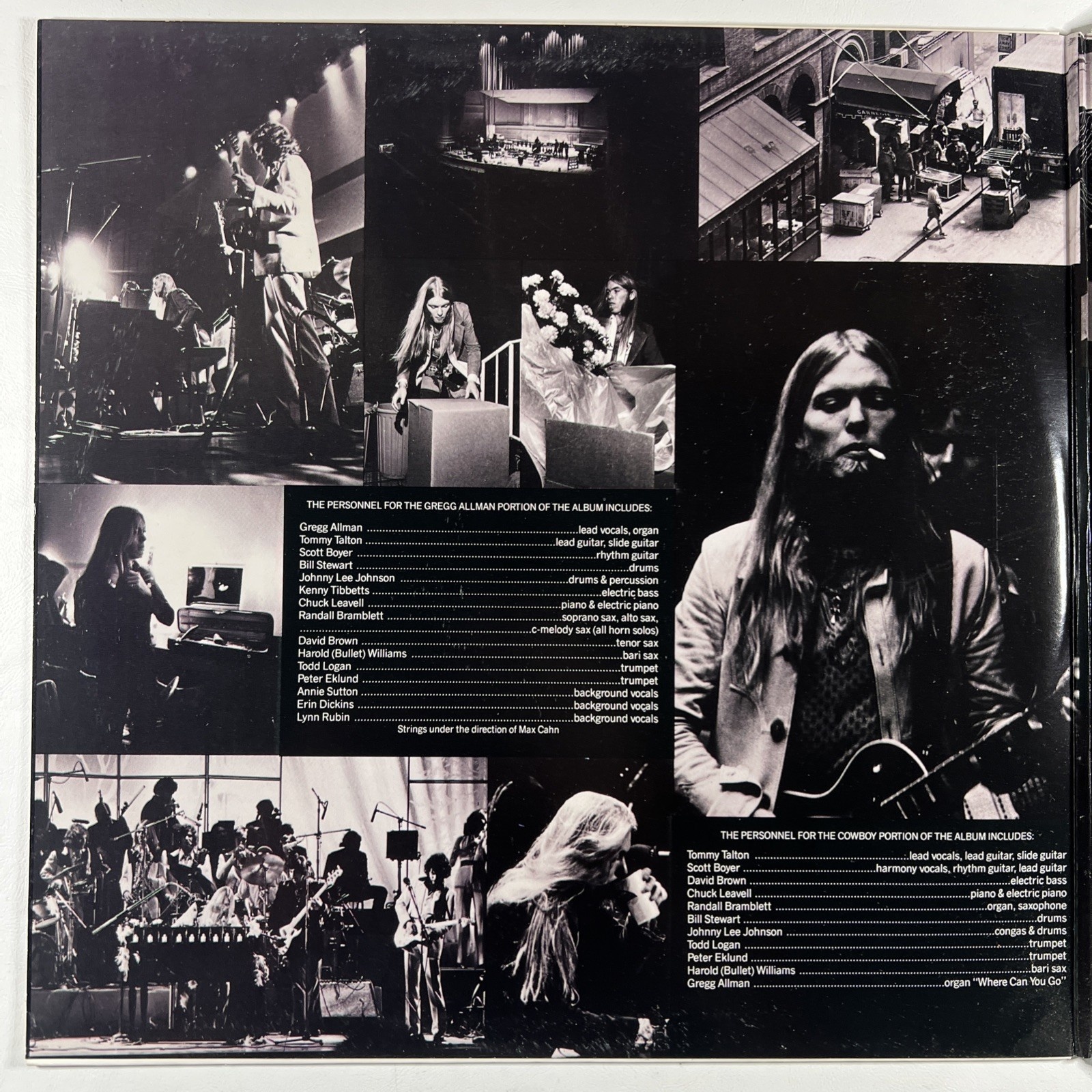 Gregg Allman - The Gregg Allman tour 2LP Polydor 831 940-1 EX Gatefold Rock - Image 3