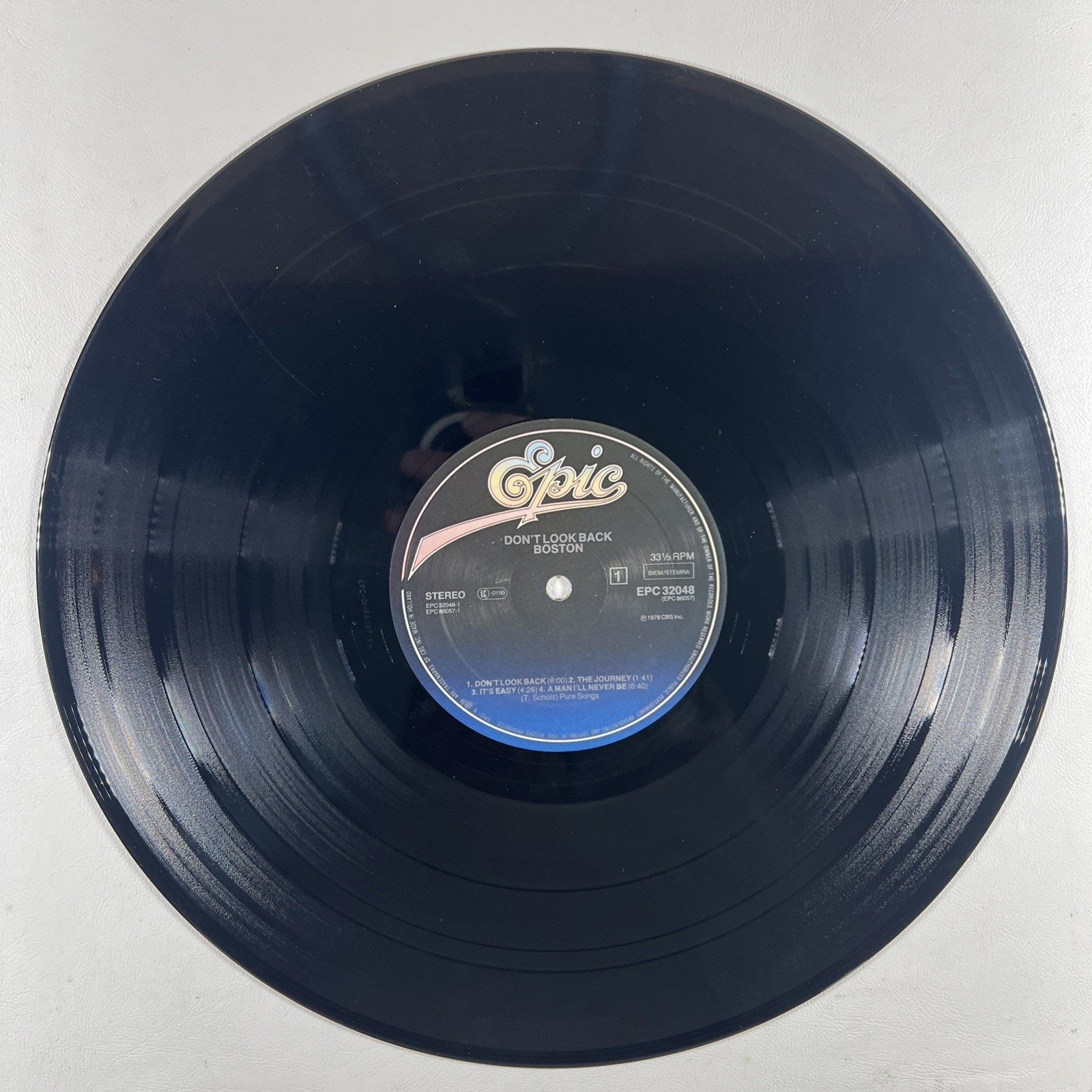 Boston - Don't Look Back LP Epic EPC 32048 EX Holland 1978 Rock - Image 5